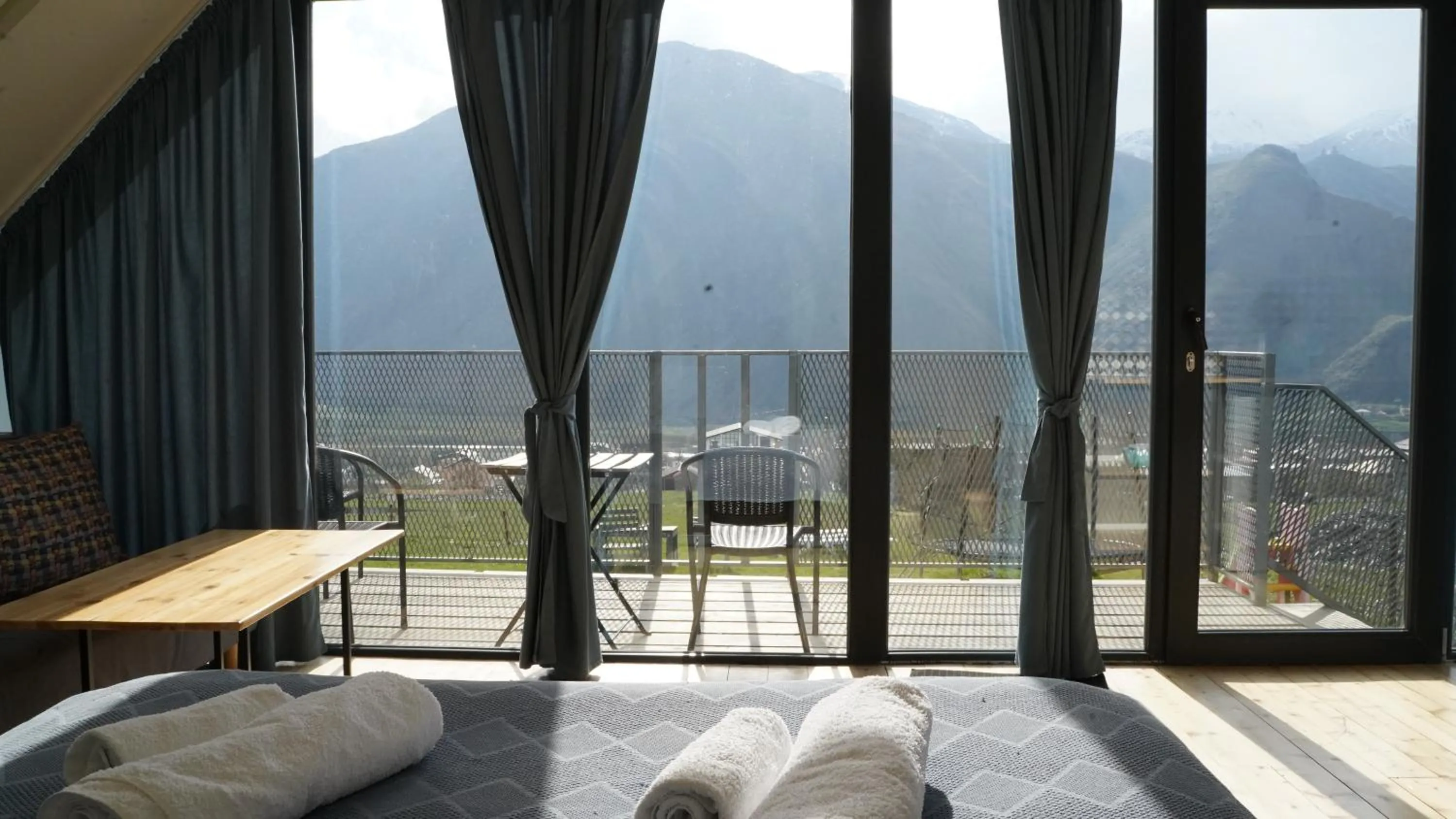 Mountain view in Kazbegi View