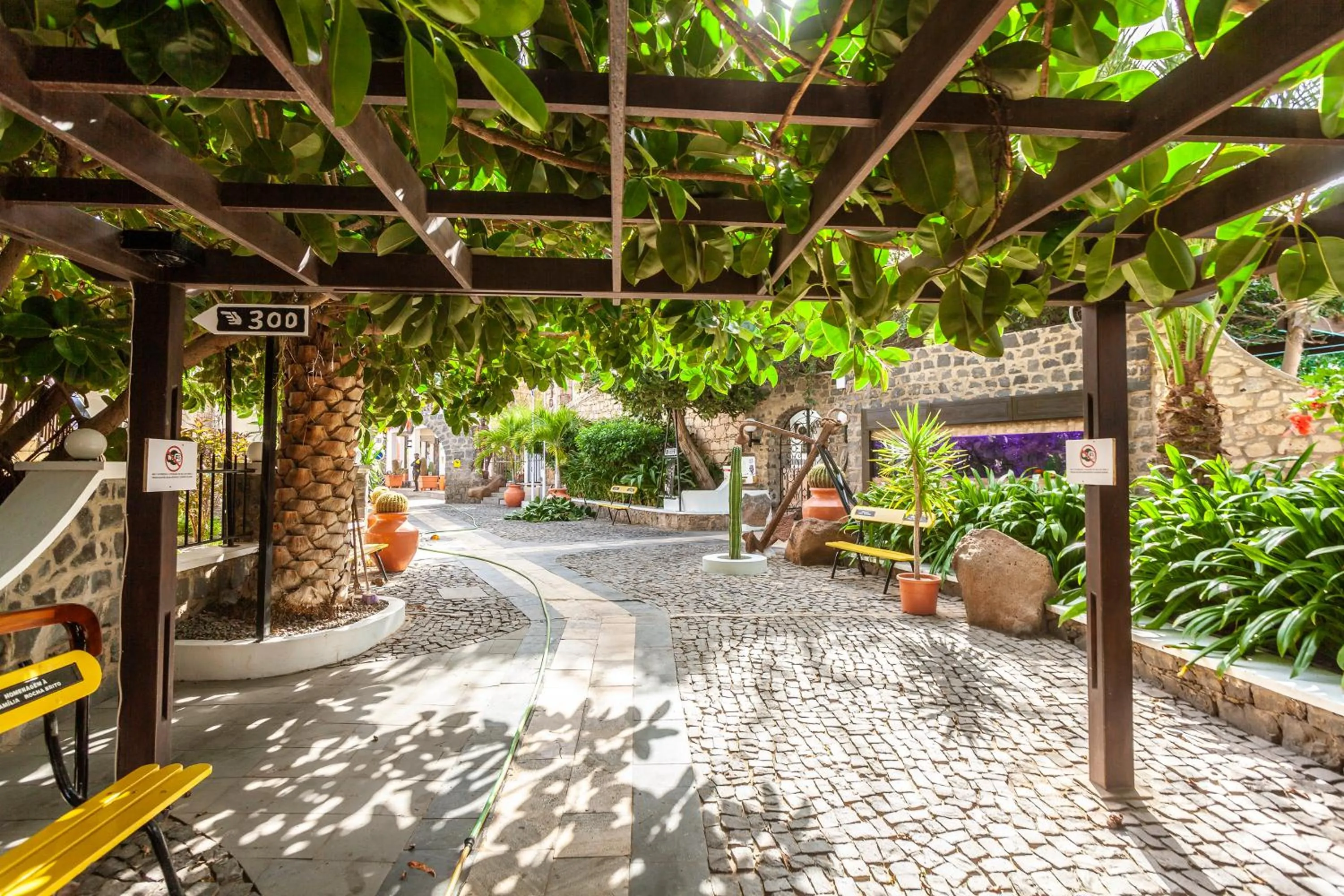 Garden in Hotel Odjo d'água