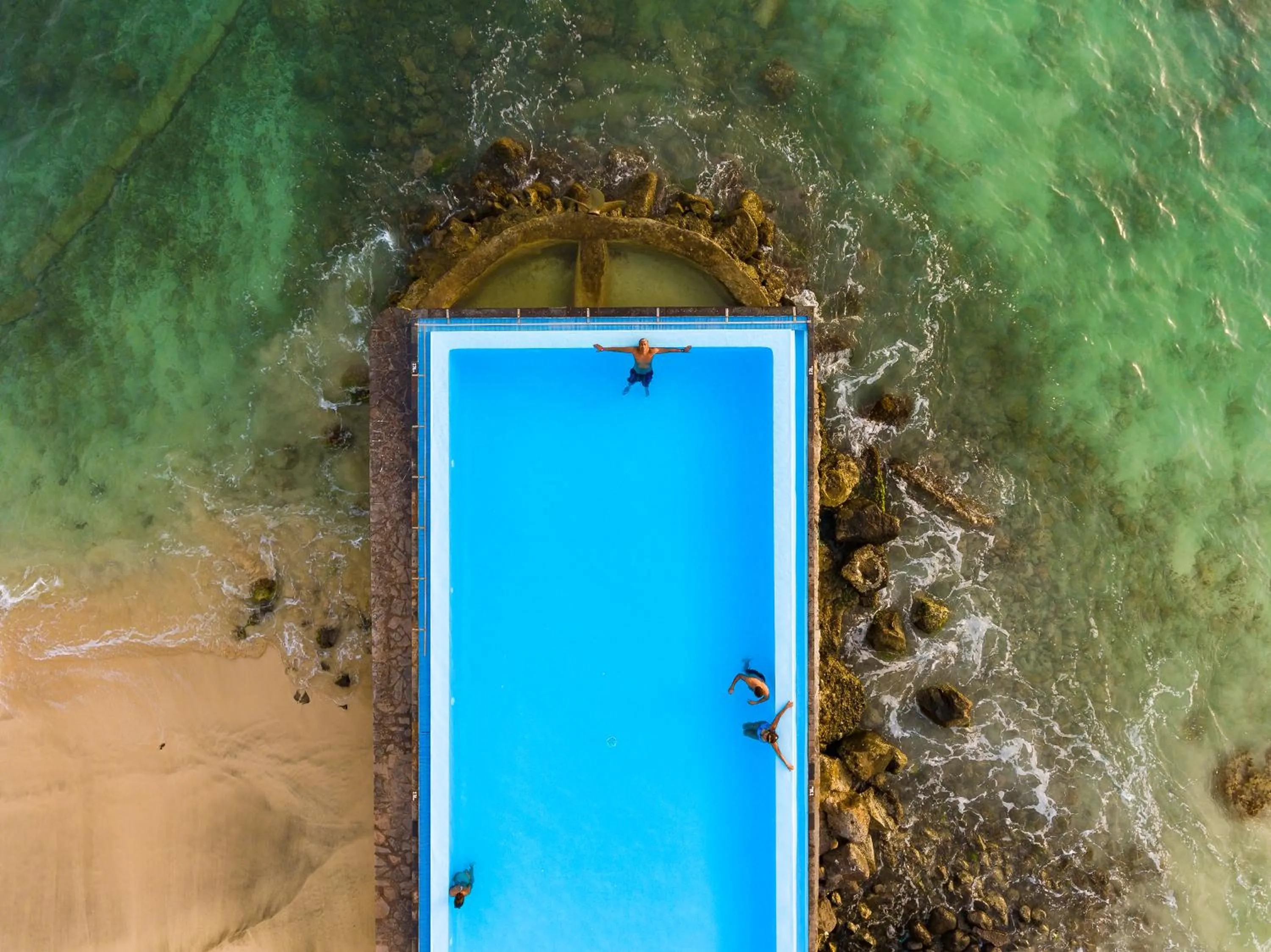 Pool view in Hotel Odjo d'água