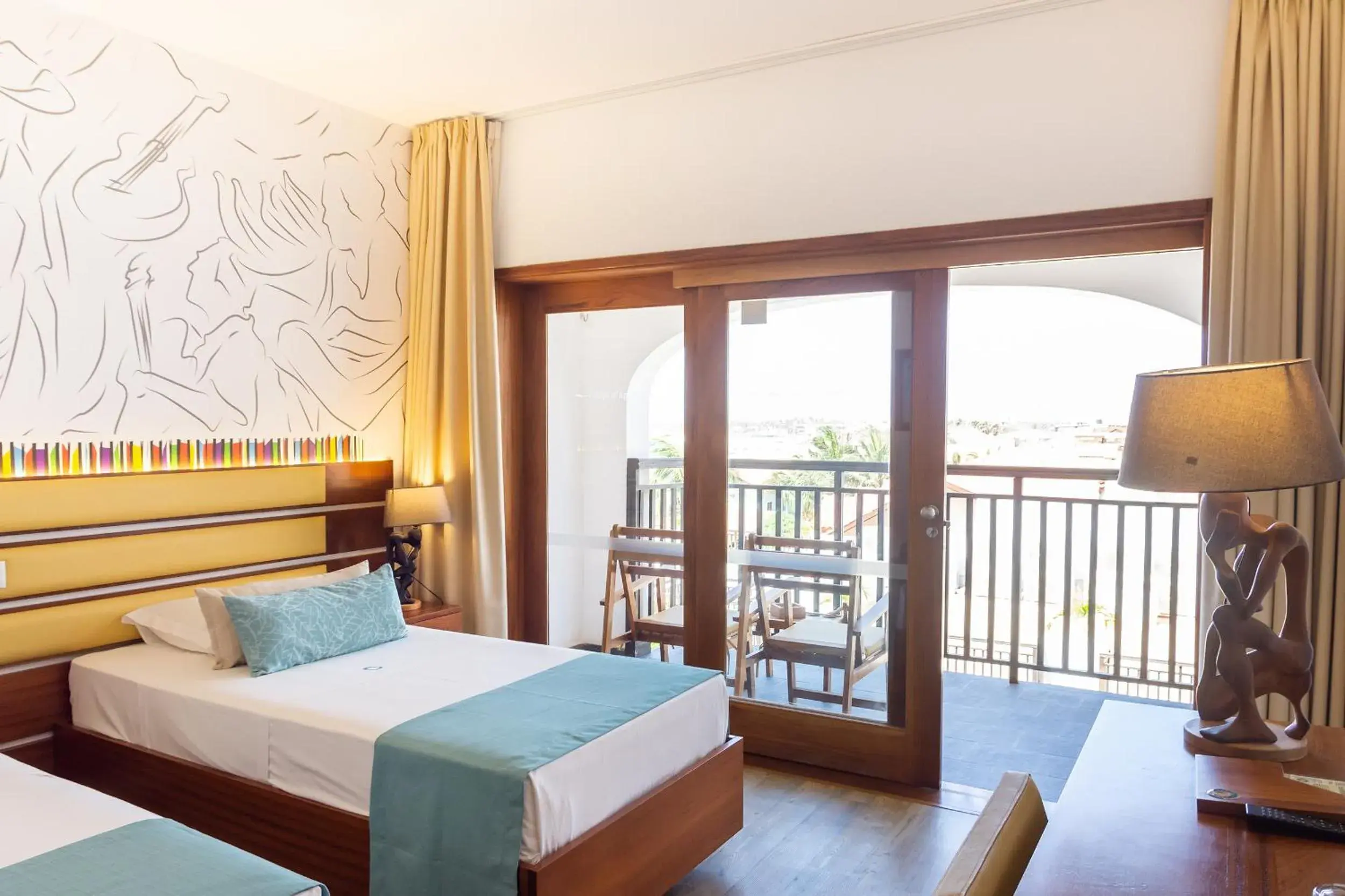 Standard Twin Room with Sea View - single occupancy in Hotel Odjo d'água Standard Twin Room with Sea View - single occupancy in Hotel Odjo d'água