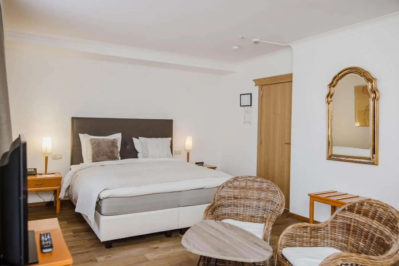 Bedroom, Bed in Hotel Geerts