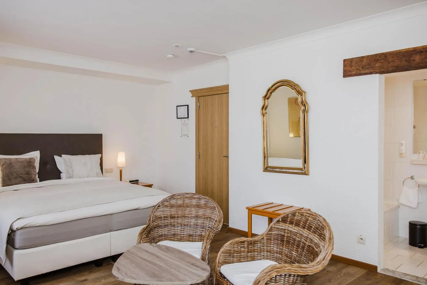 Bedroom, Bed in Hotel Geerts