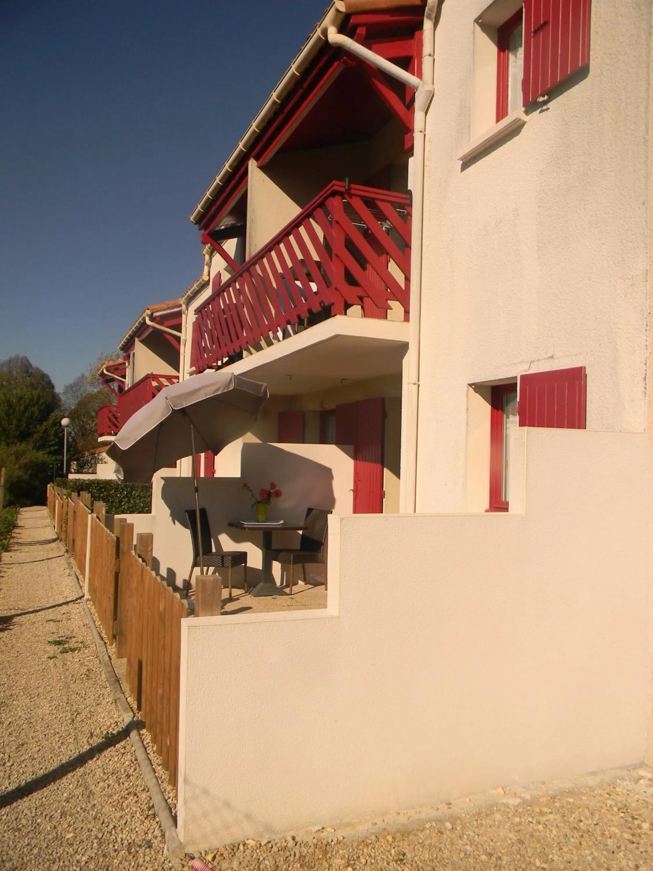 Garden view in Résidence Hôtelière Hélios