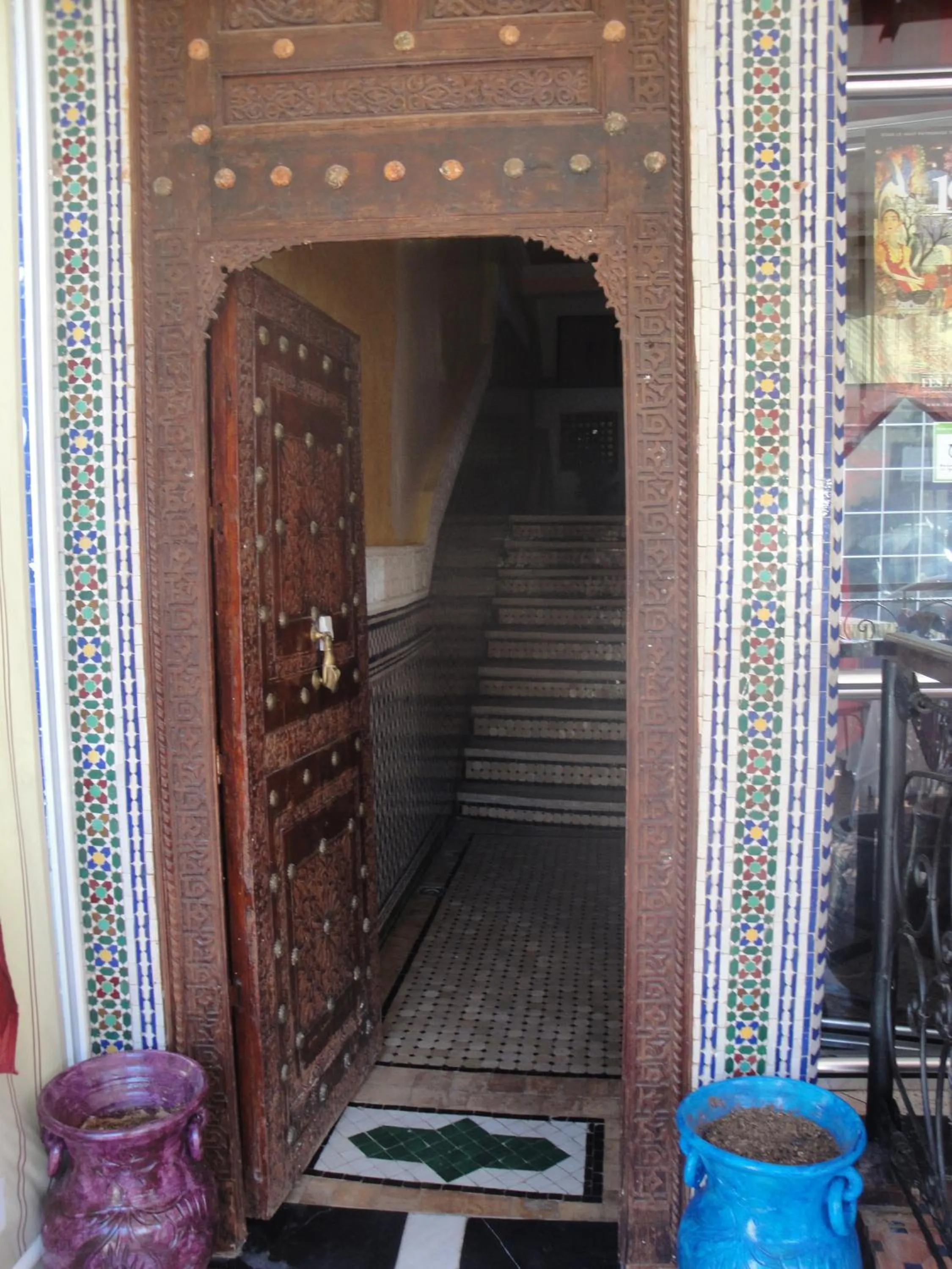 Facade/entrance in Hôtel Tijani