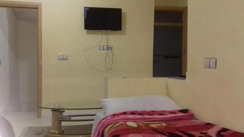 Bed in Hôtel Tijani