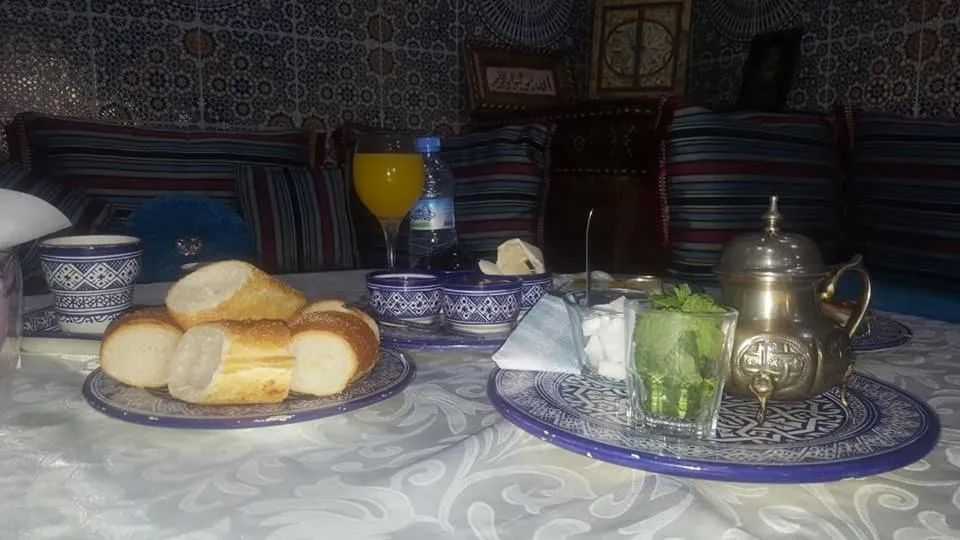 Breakfast in Hôtel Tijani