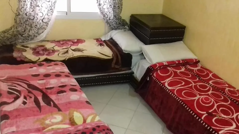 Bed in Hôtel Tijani