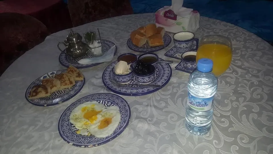 Breakfast in Hôtel Tijani