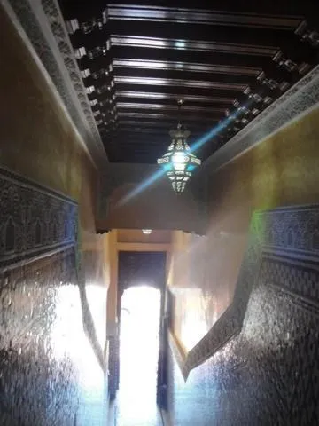 Decorative detail in Hôtel Tijani