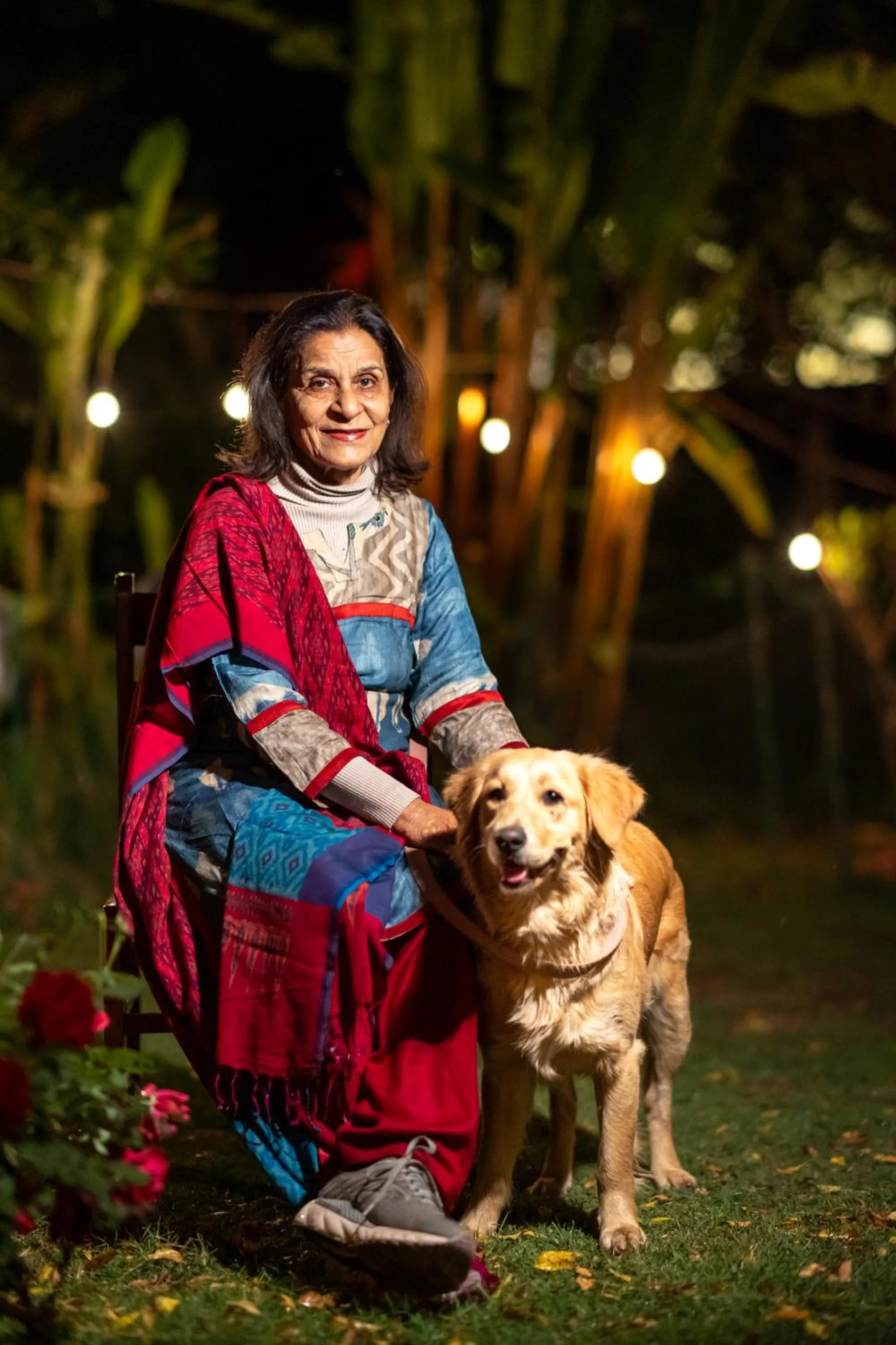 People in Lutyens Bungalow