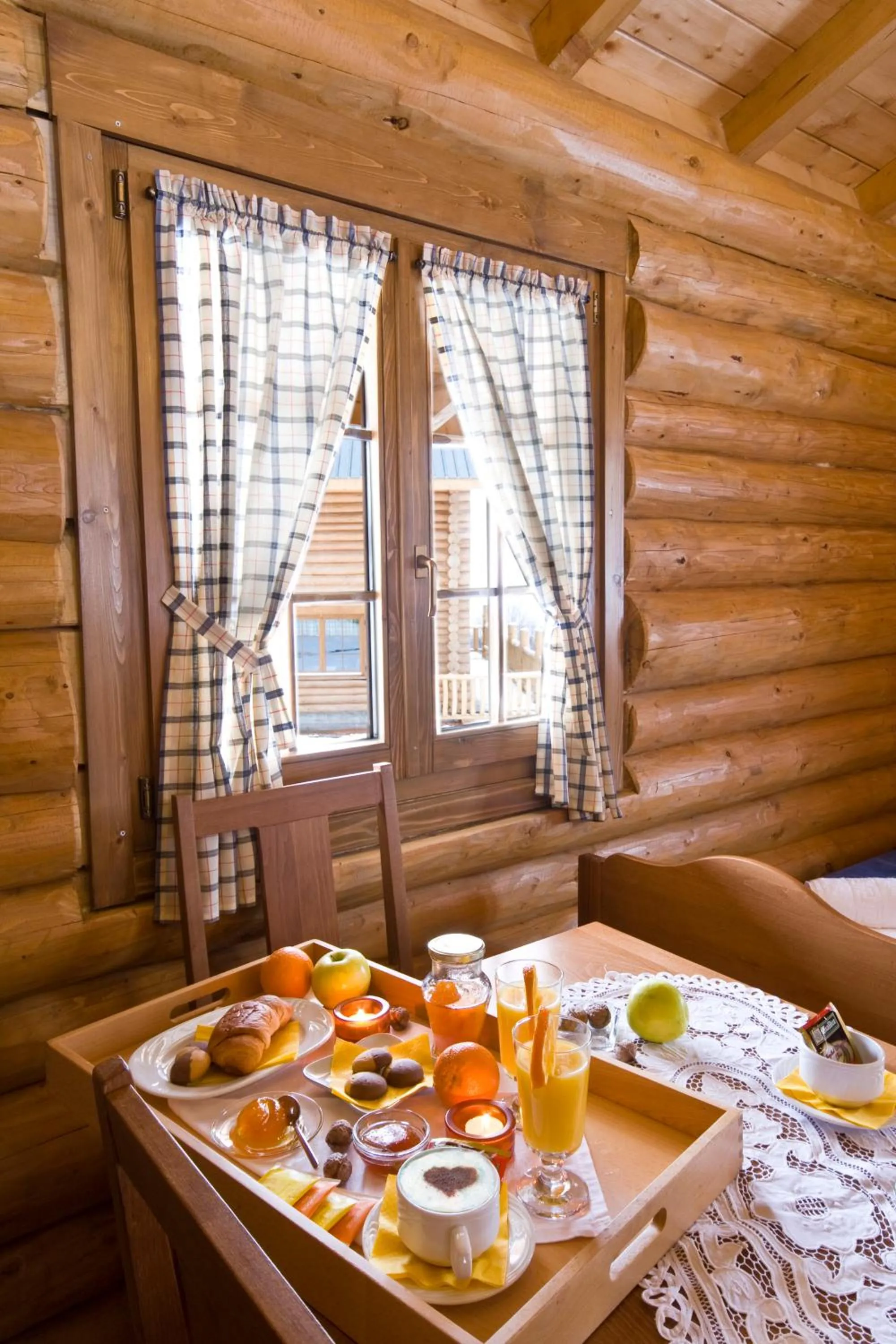Balcony/Terrace in Sfendamos Wood Village