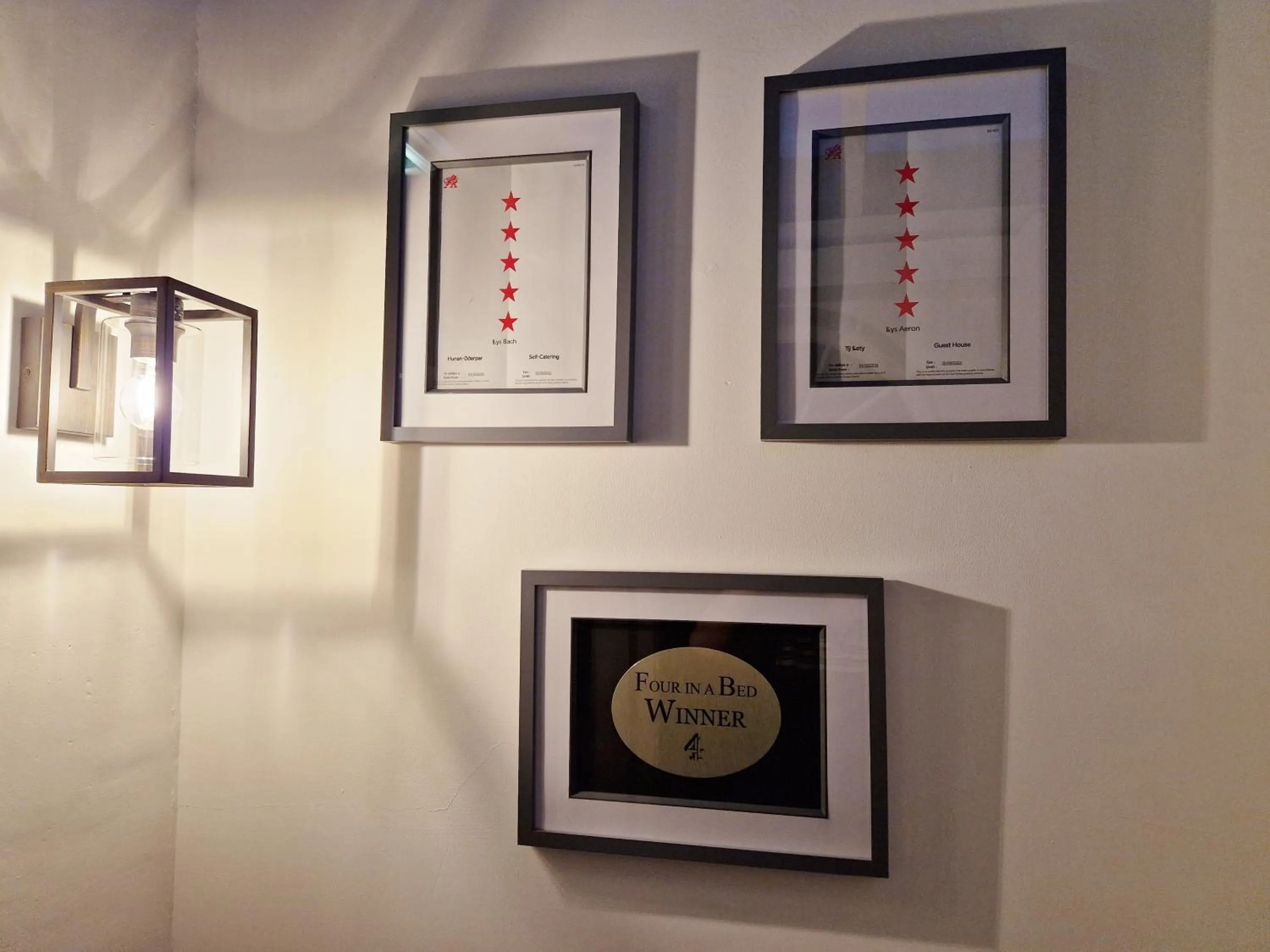 Facade/entrance in LLys Aeron "The Little Hotel"