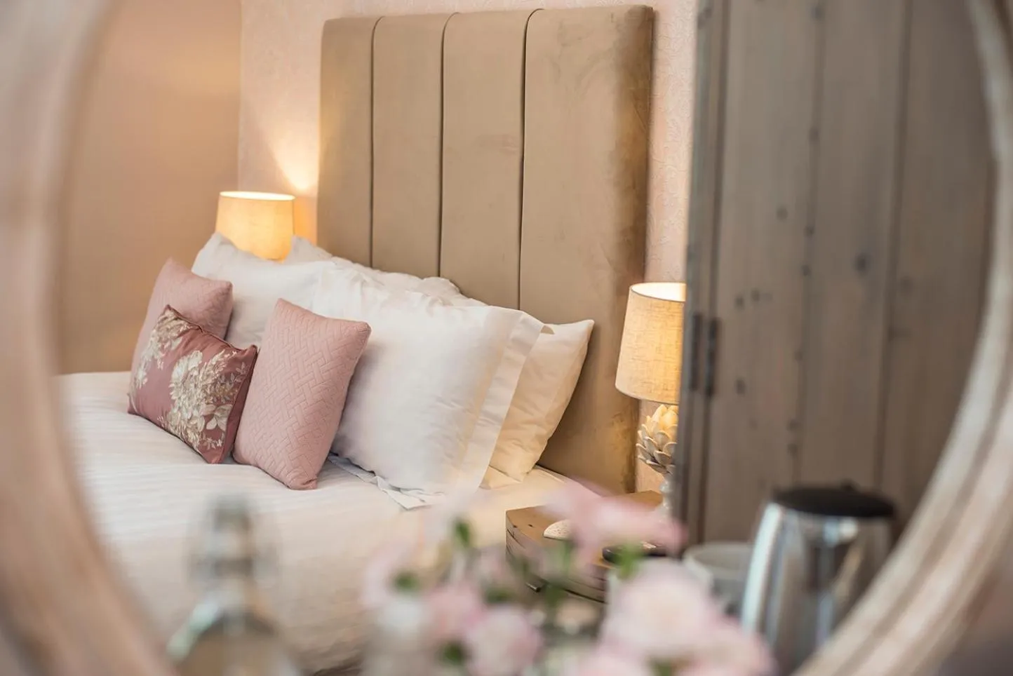 Bedroom, Bed in LLys Aeron "The Little Hotel"