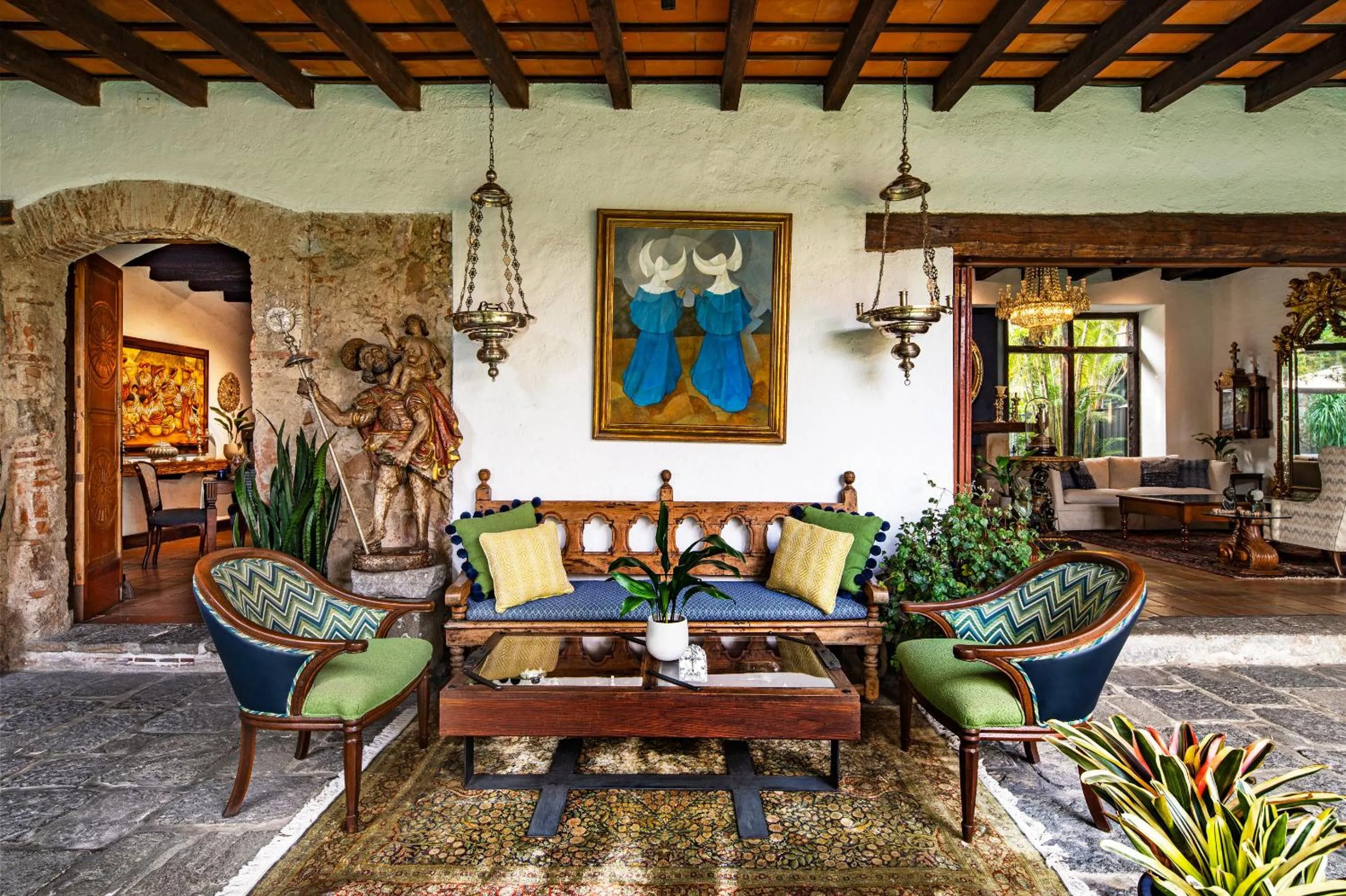 Lounge or bar in Las Cruces Boutique Hotel