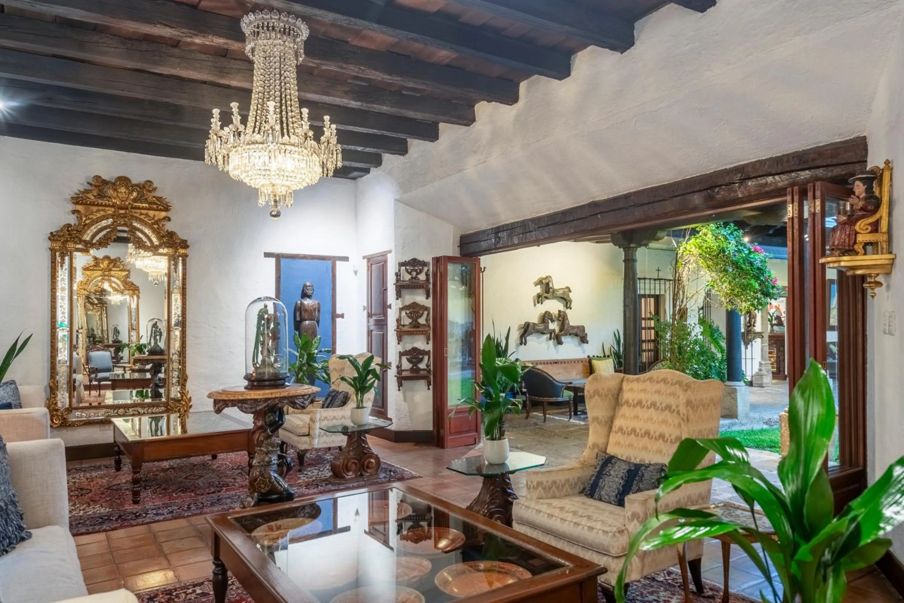 Living room in Las Cruces Boutique Hotel