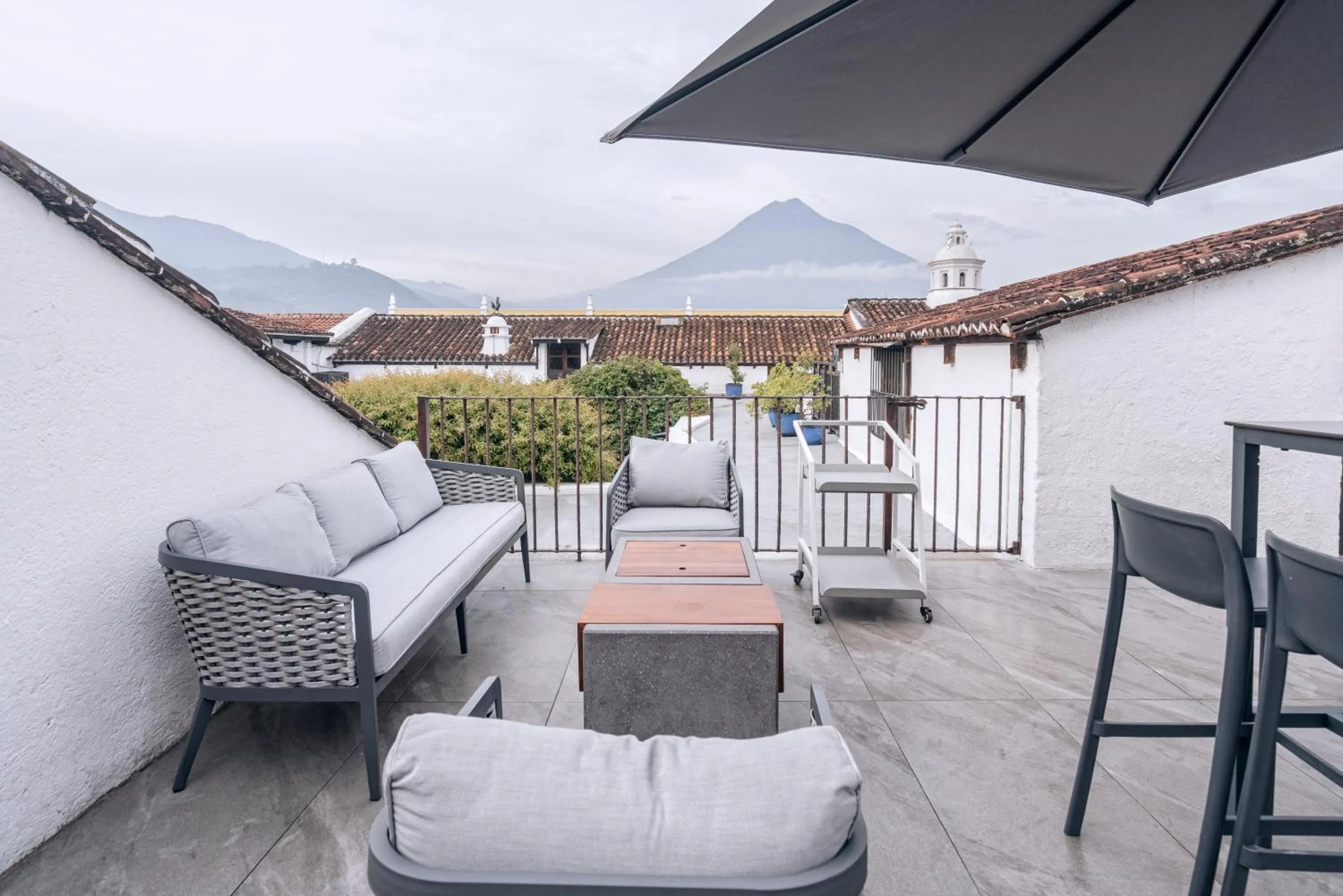 Balcony/Terrace in Las Cruces Boutique Hotel