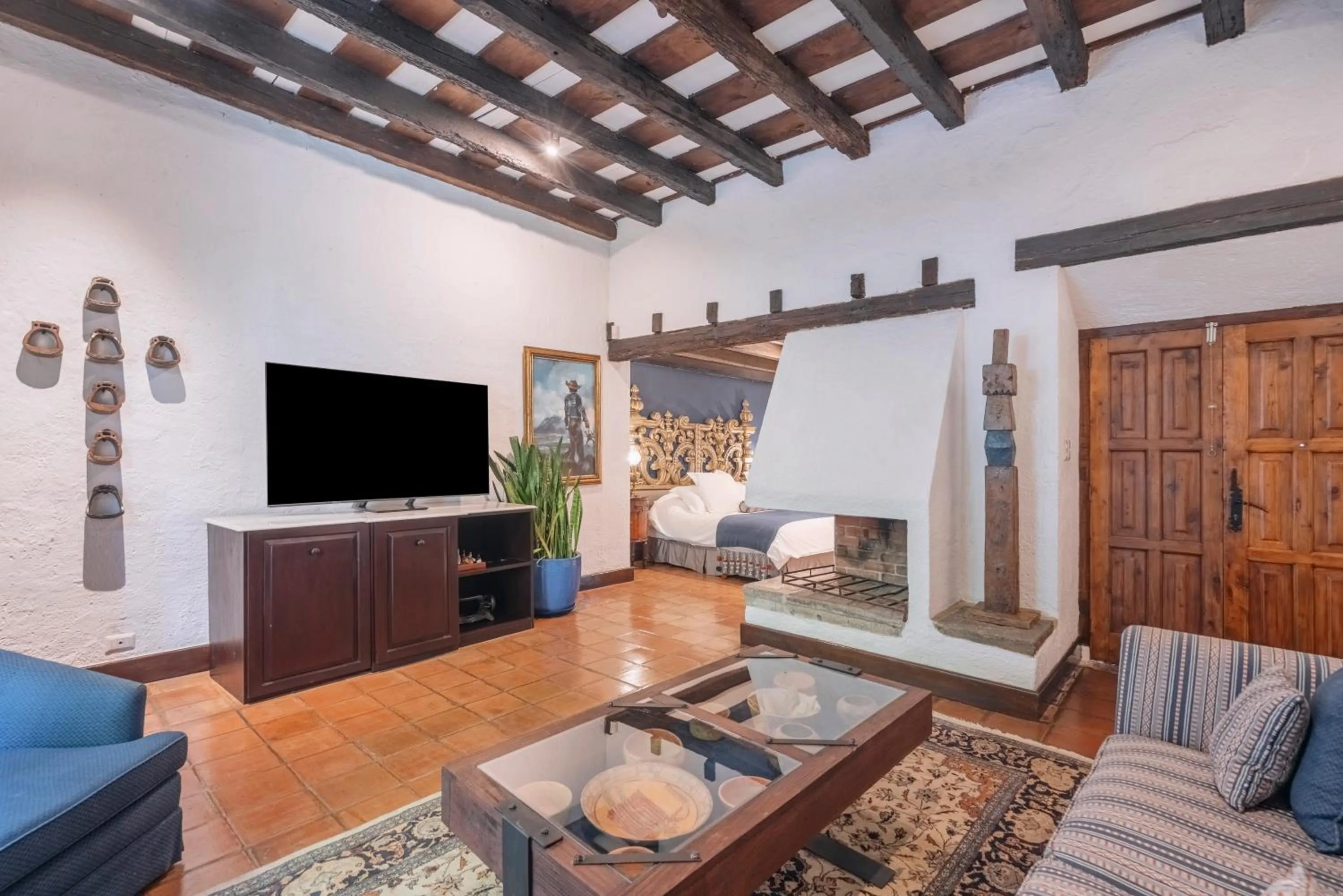 Living room in Las Cruces Boutique Hotel