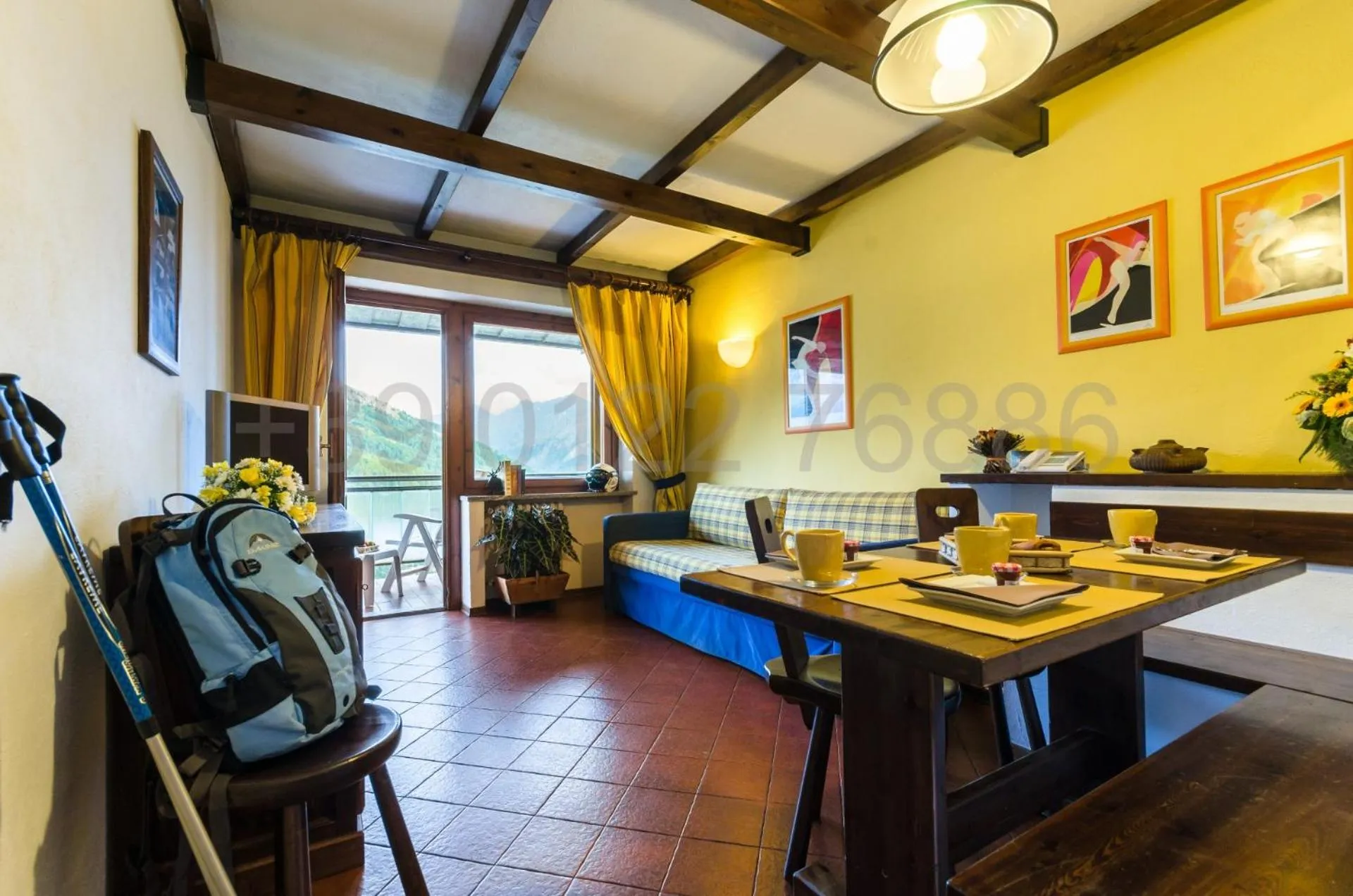 Living room in Resort Palace Sestriere 1 e 2