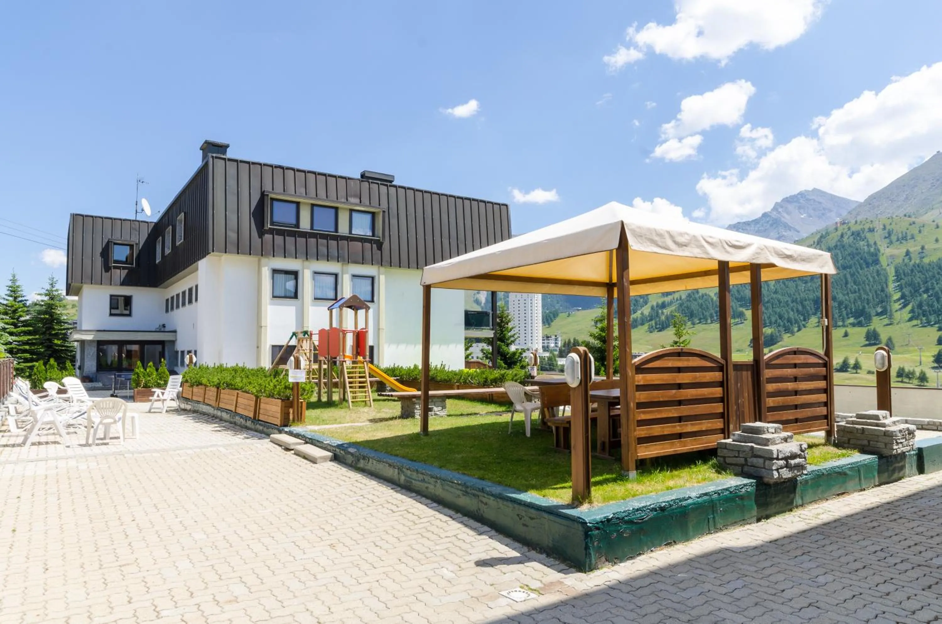 Children play ground in Resort Palace Sestriere 1 e 2