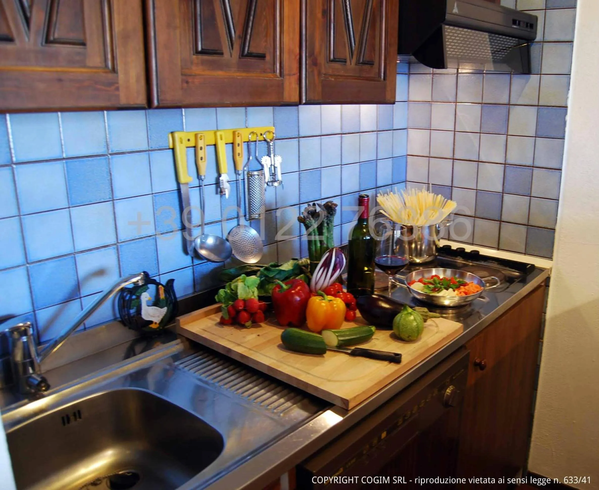 Kitchen or kitchenette in Resort Palace Sestriere 1 e 2