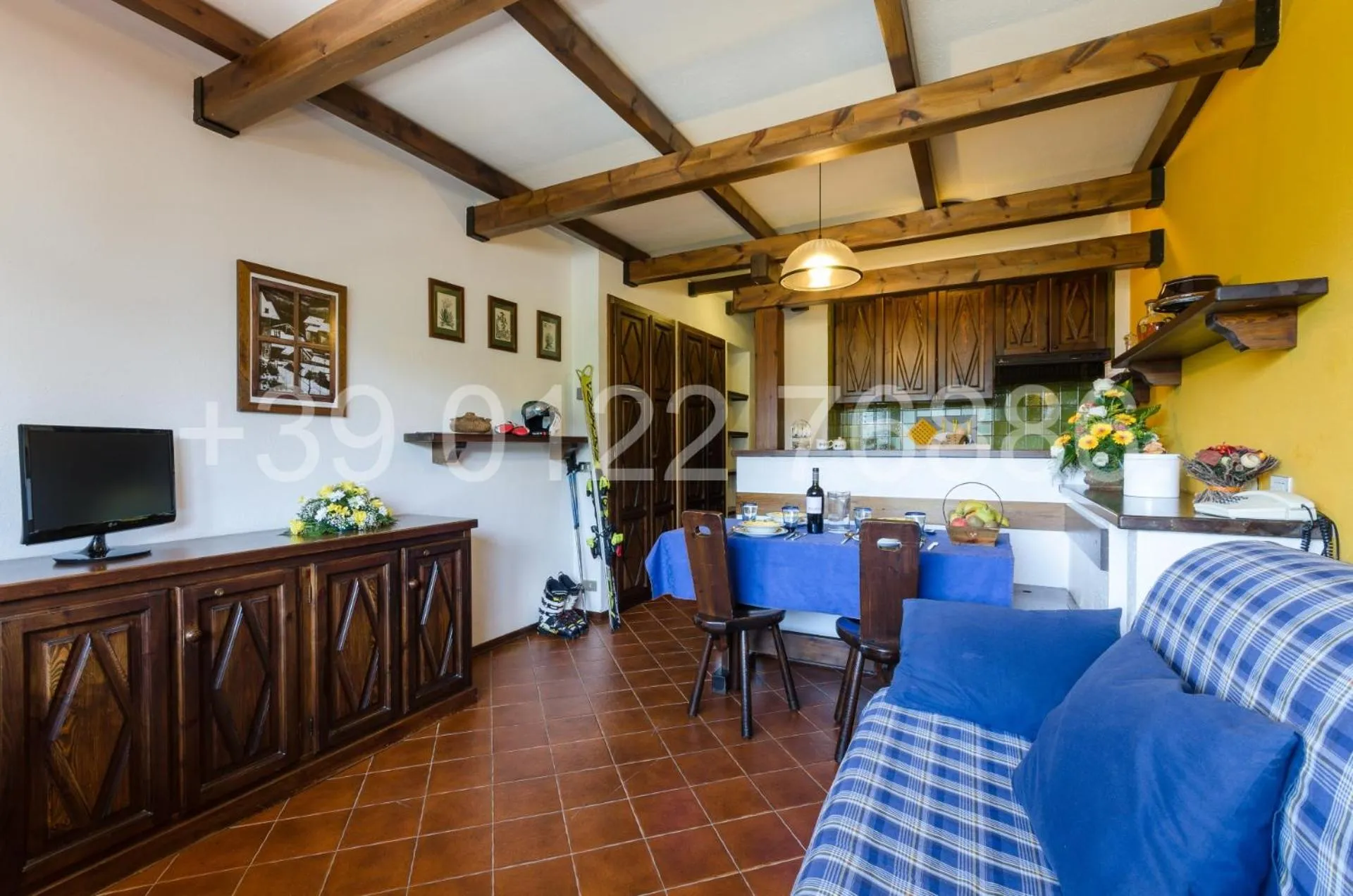 Living room in Resort Palace Sestriere 1 e 2