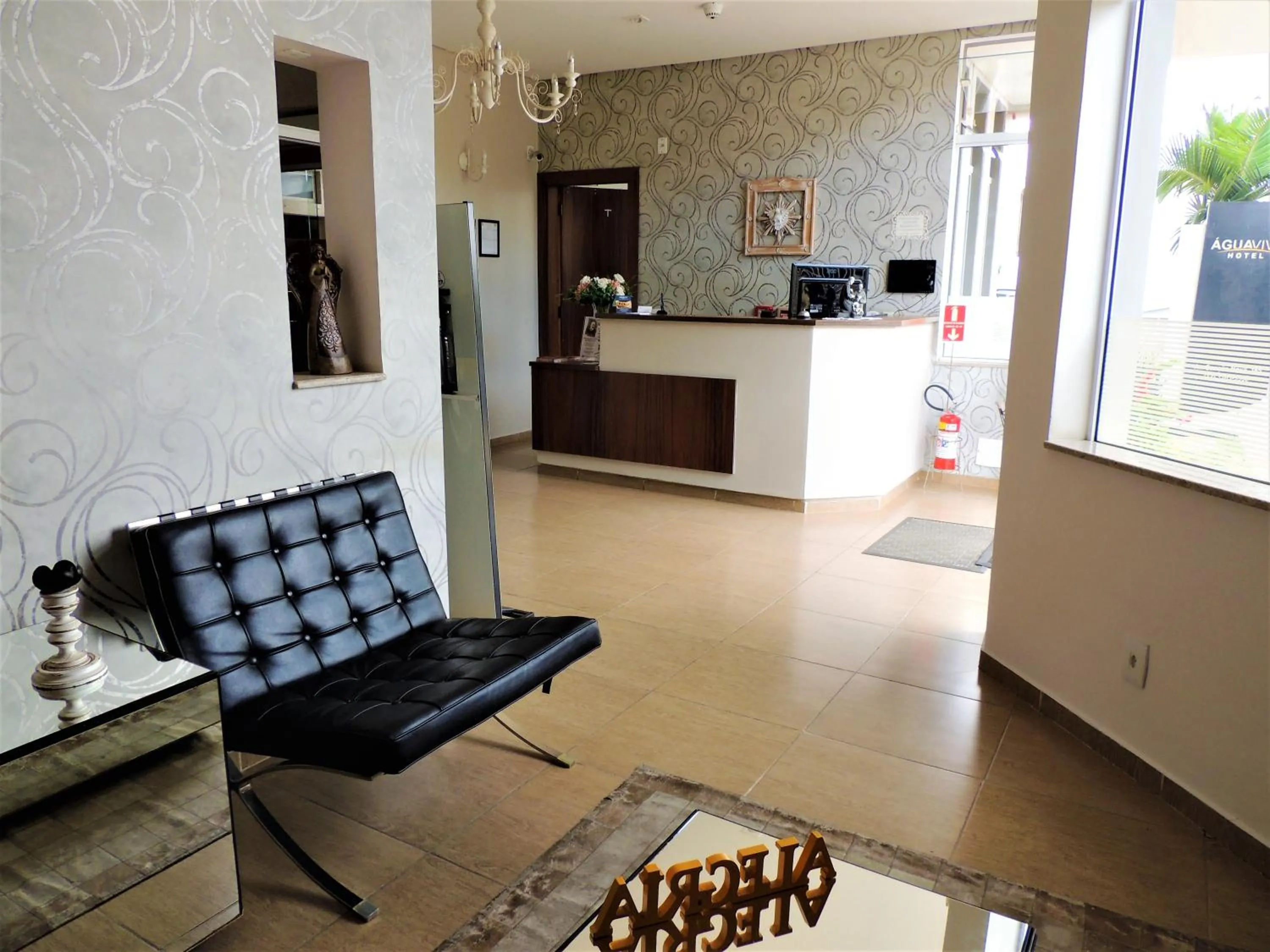 Living room in Hotel Água Viva - Cachoeira Paulista - SP - Próximo a Canção Nova