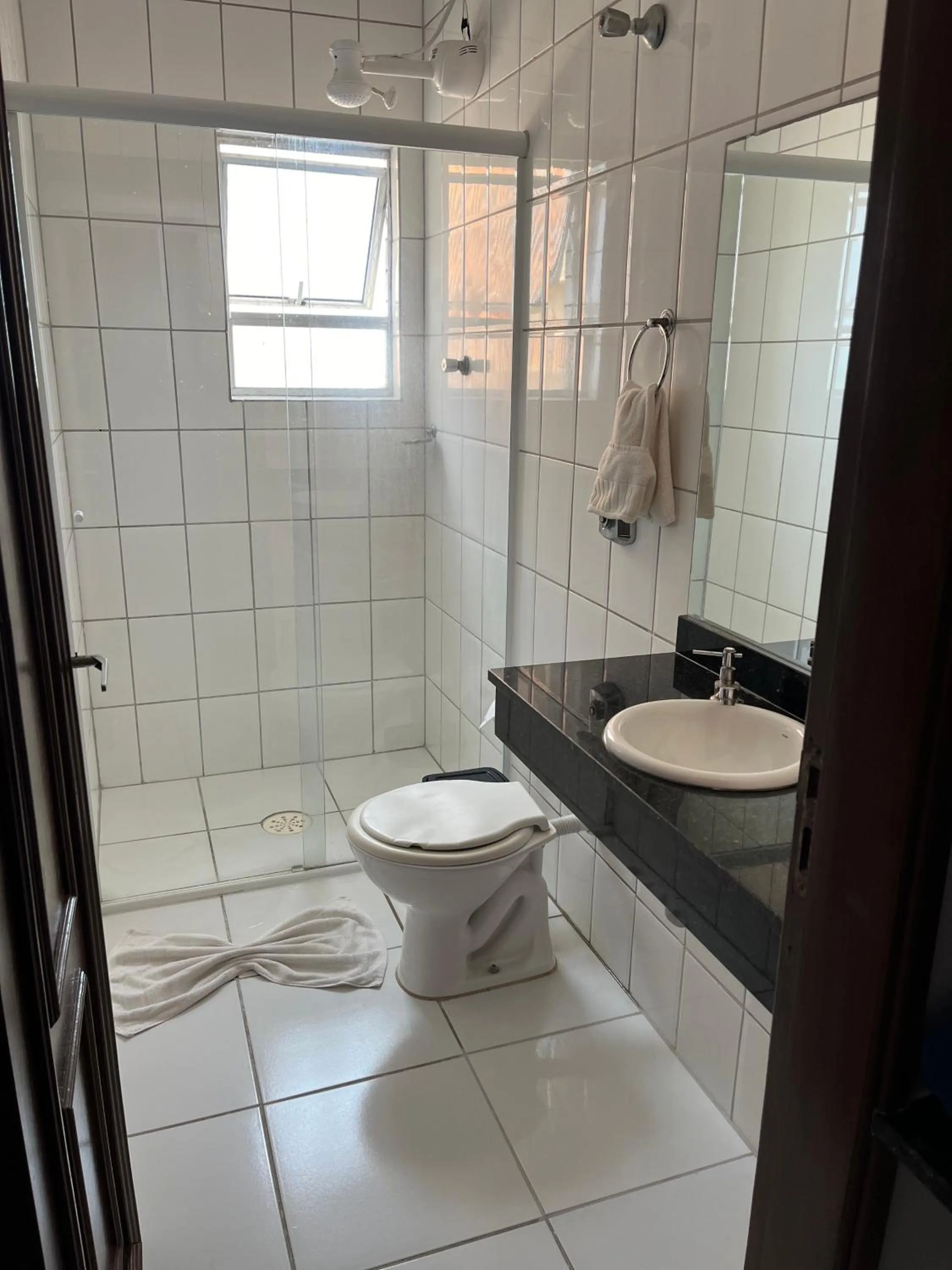 Bathroom in Pousada La Naila