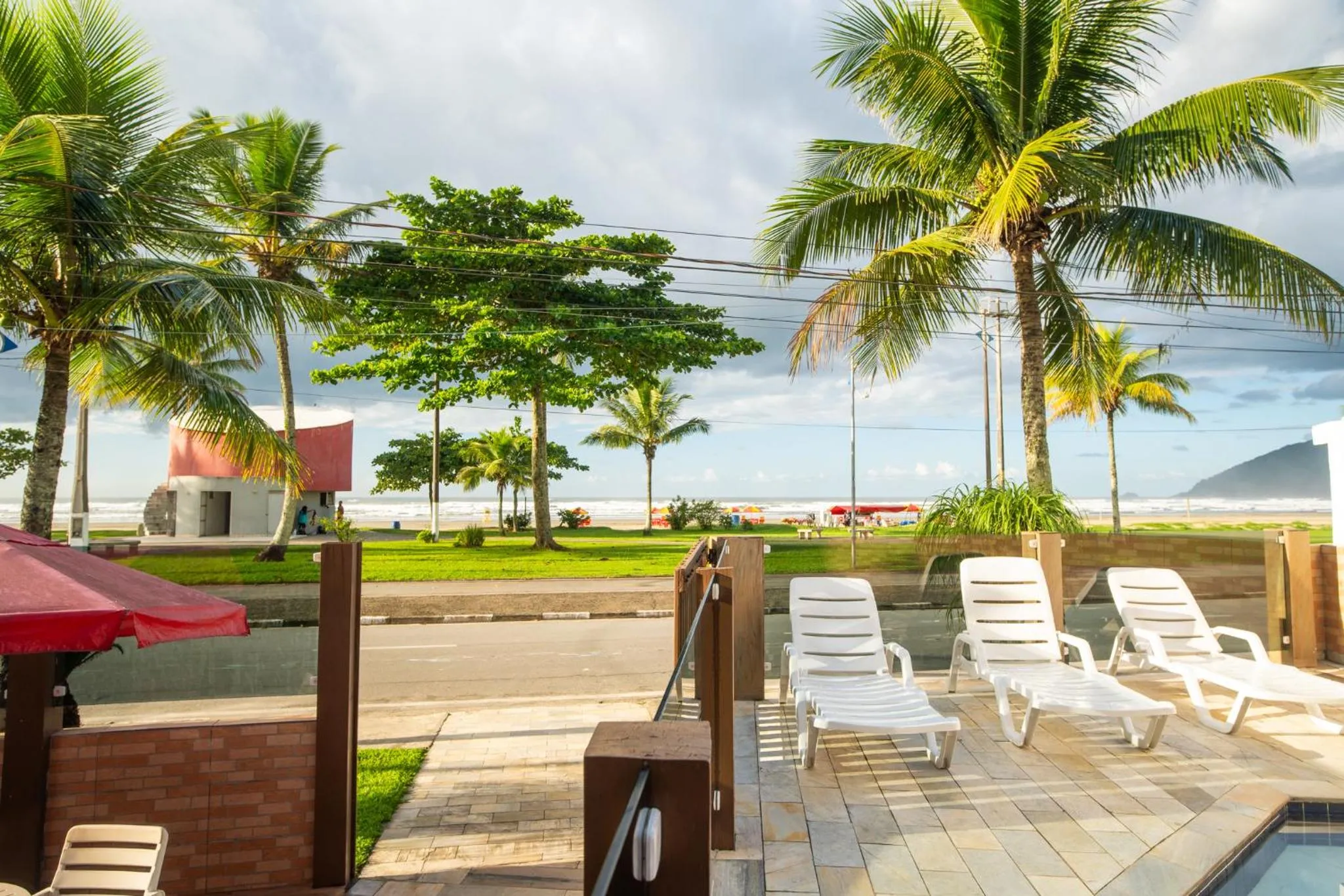Sea view in Pousada La Naila