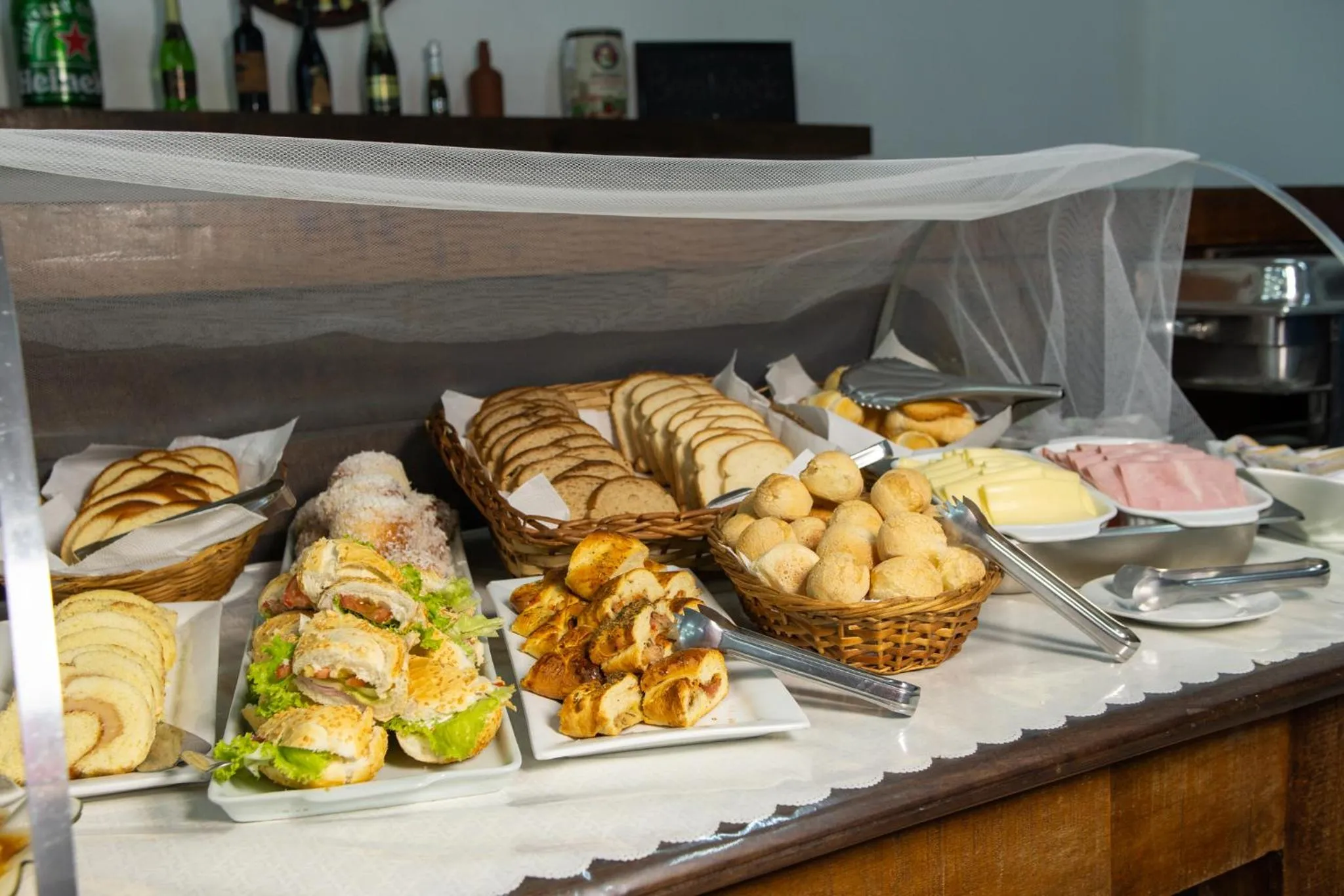 Breakfast in Pousada La Naila