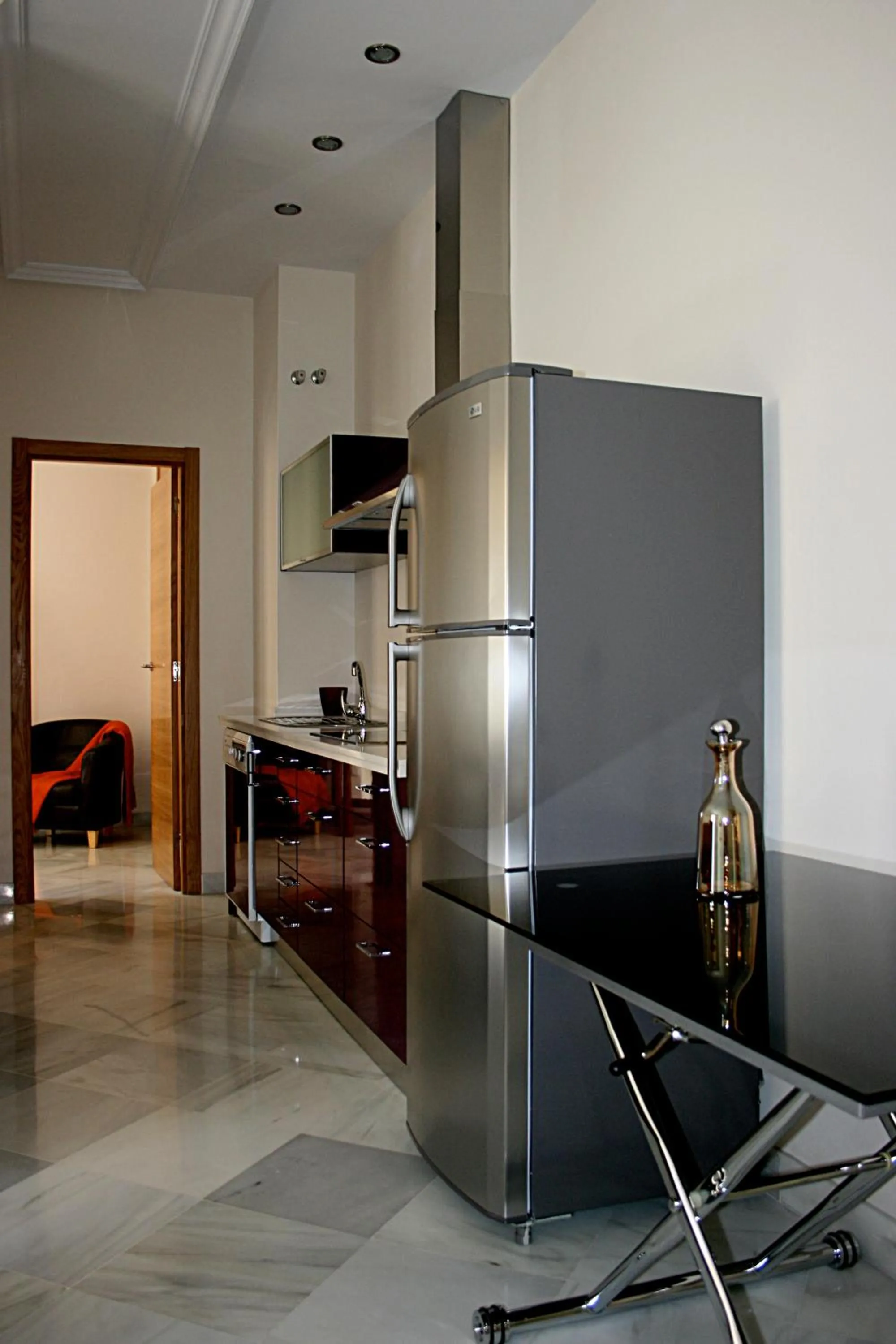 Kitchen or kitchenette in Living-Sevilla Apartments San Lorenzo