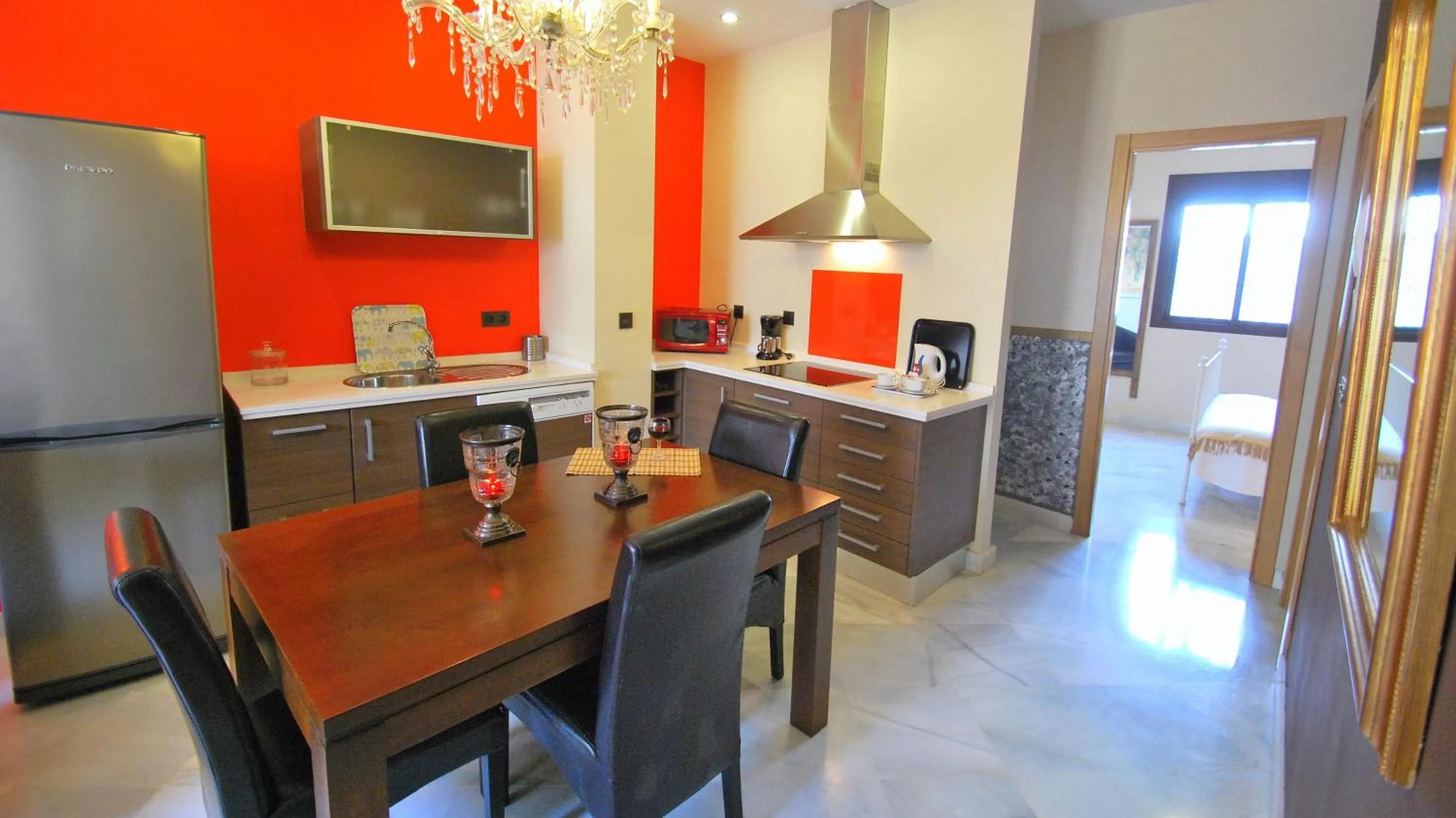 Kitchen or kitchenette in Living-Sevilla Apartments San Lorenzo