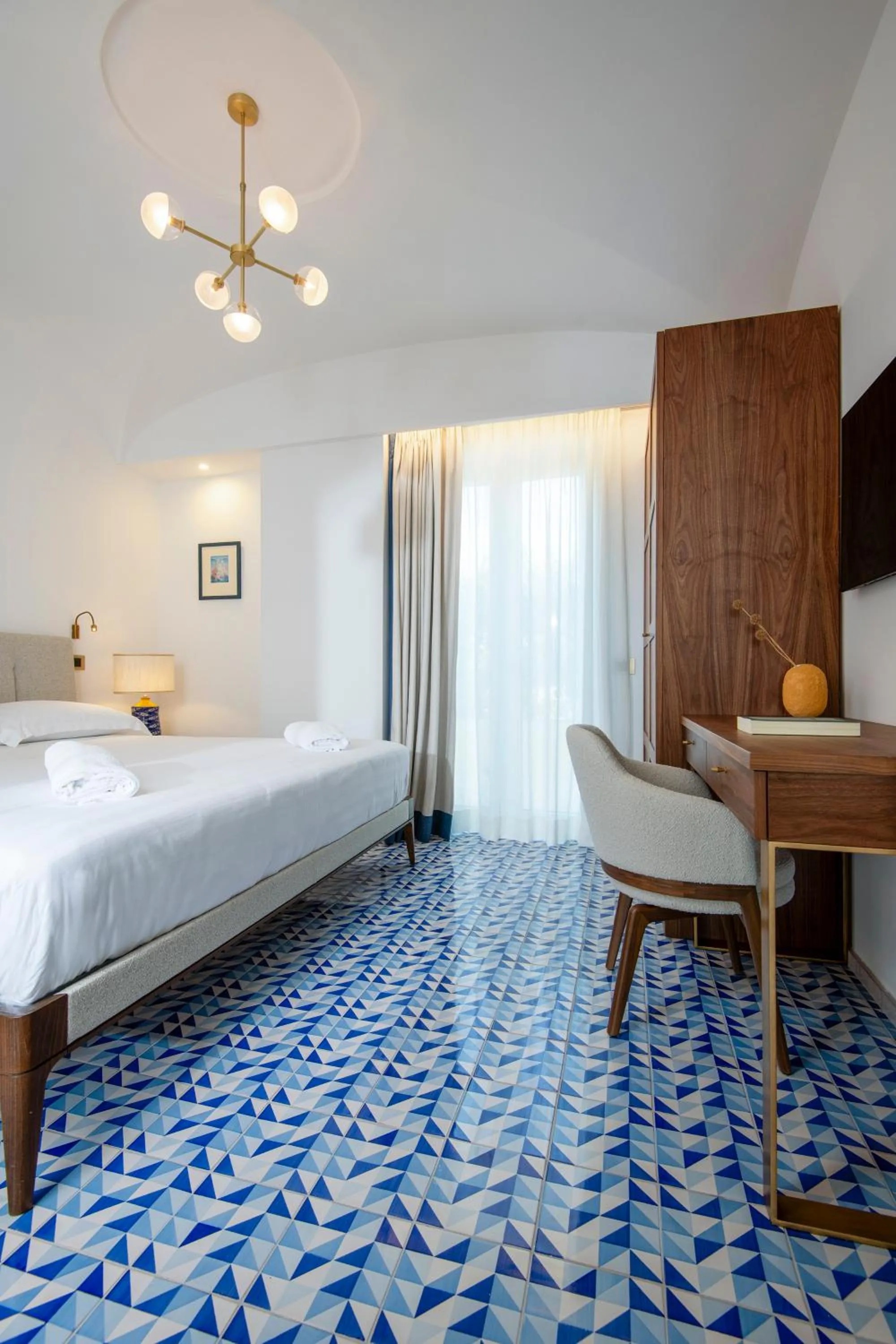 Bed in OraBlu Villas