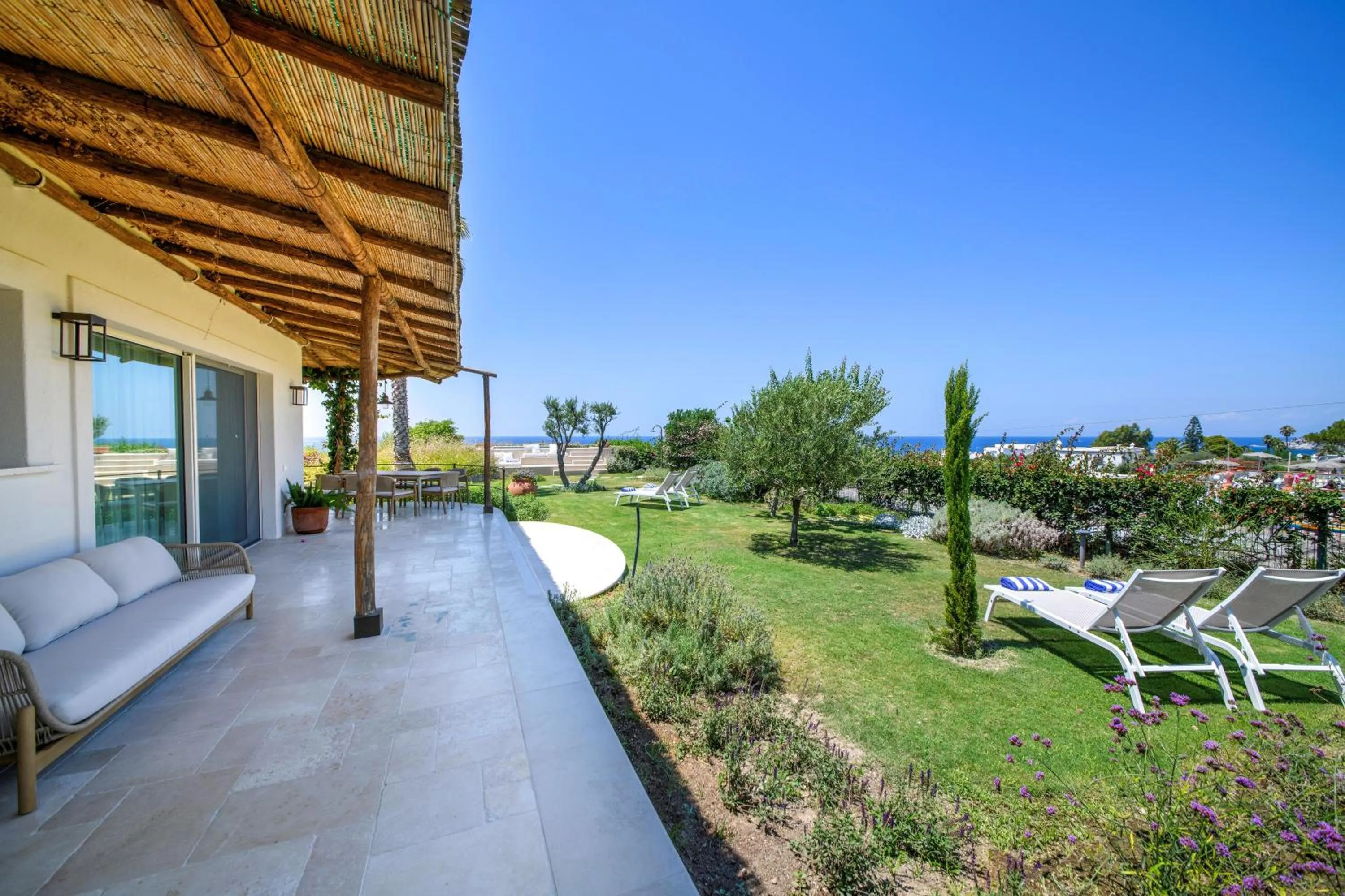 Garden in OraBlu Villas