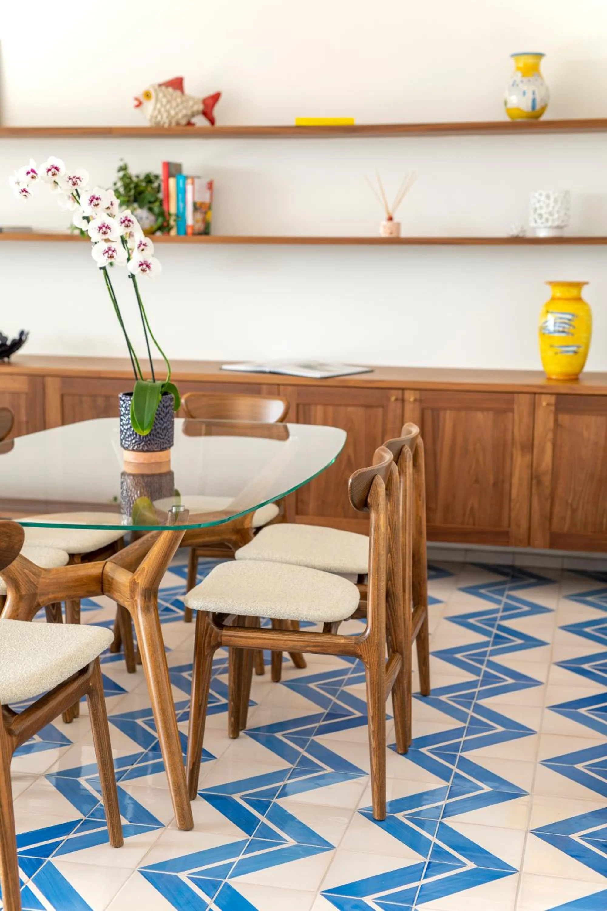 Dining area in OraBlu Villas