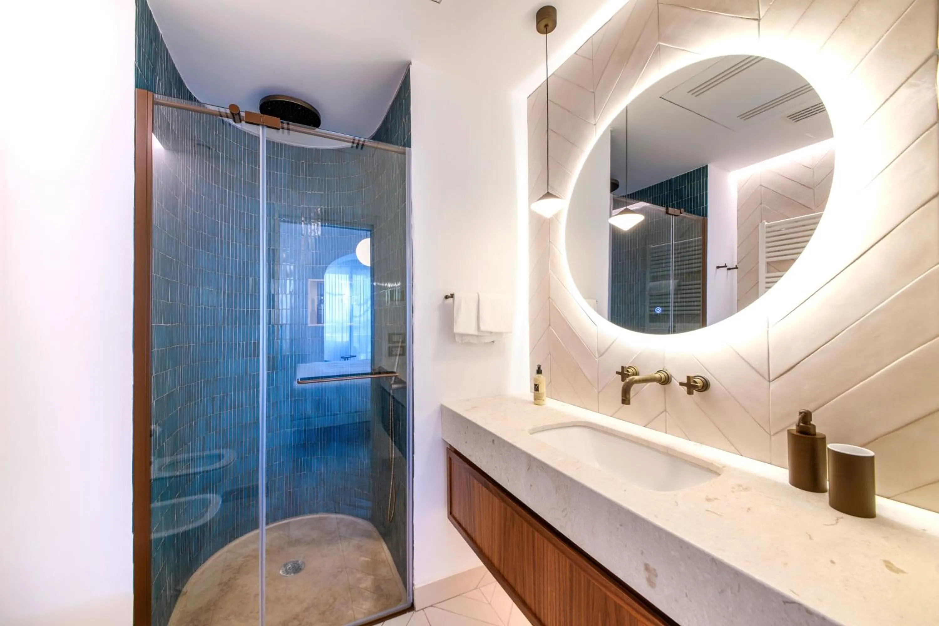 Bathroom in OraBlu Villas