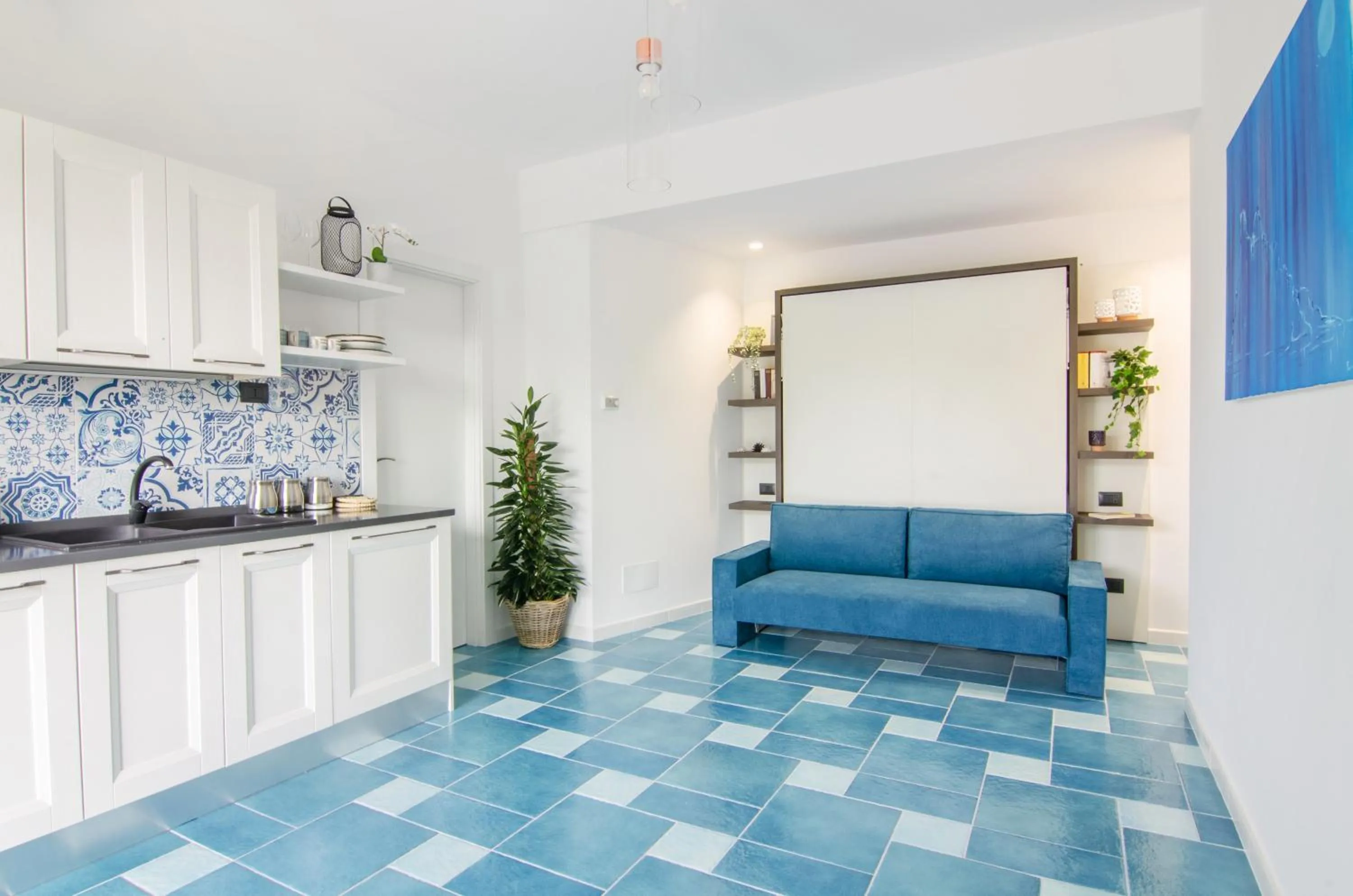 Living room in OraBlu Villas