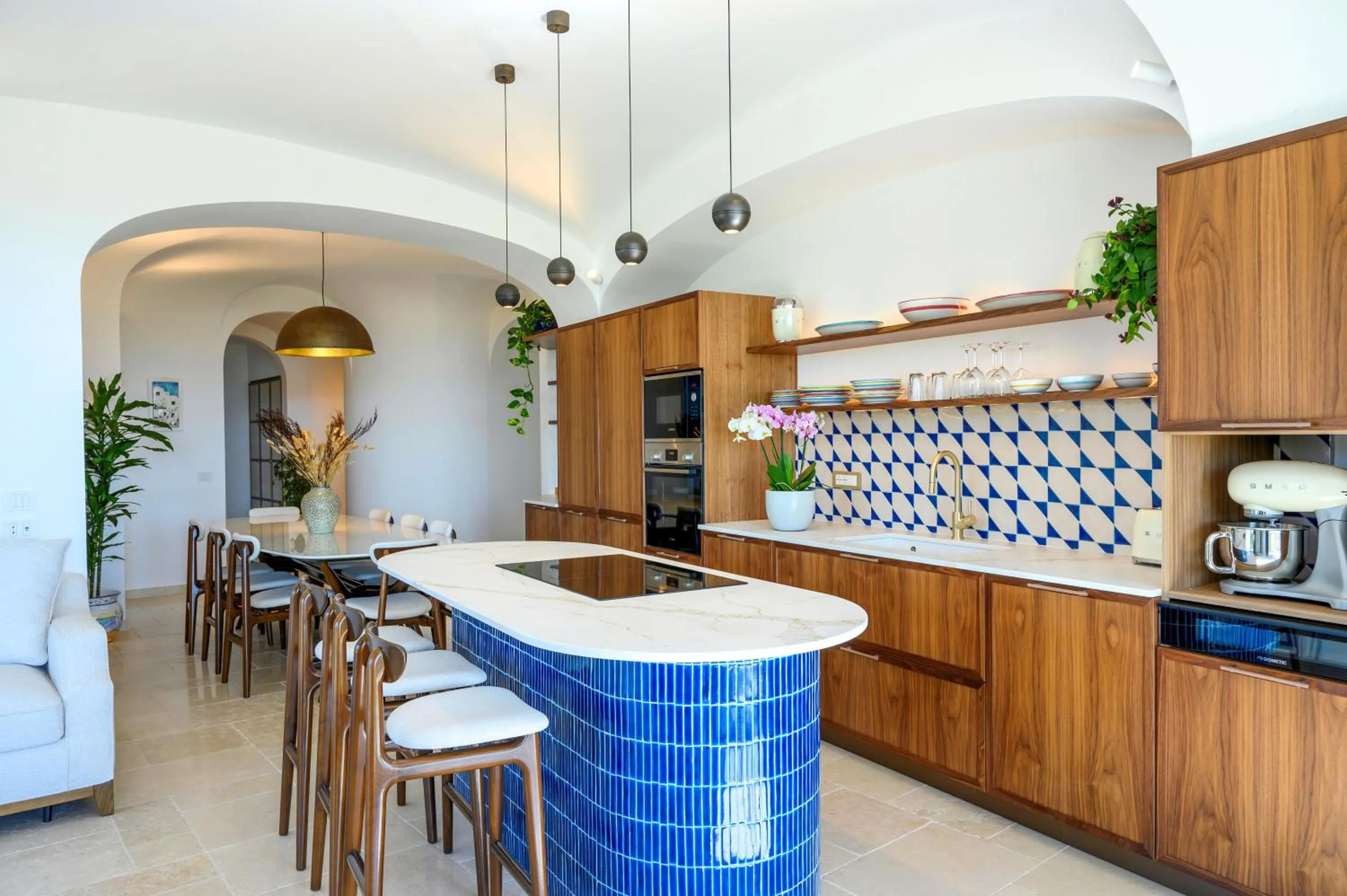 kitchen in OraBlu Villas