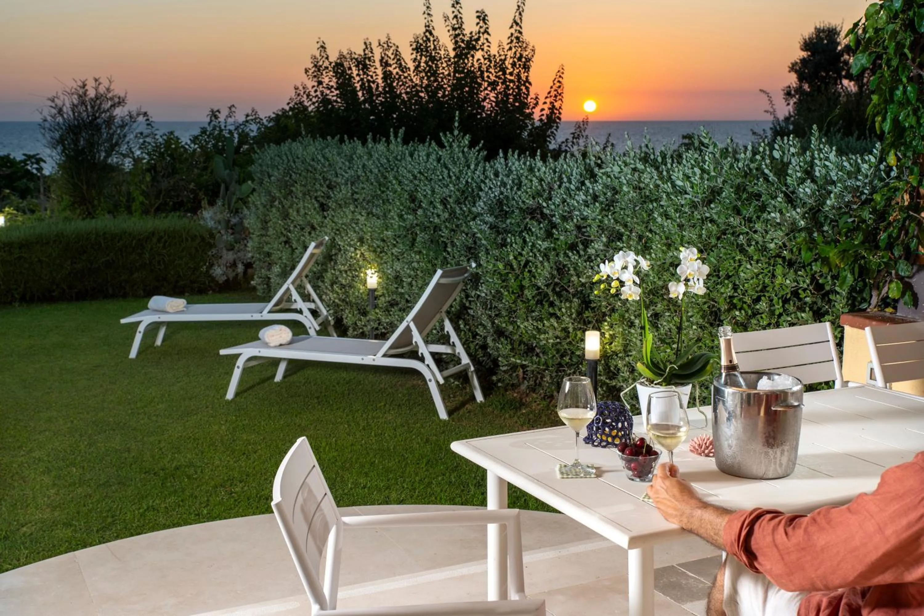 Garden in OraBlu Villas