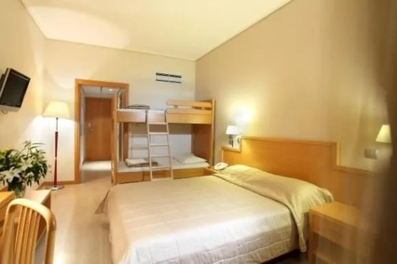 Quadruple Room (2 Adults + 2 Children) with Sea View in Messinian Bay