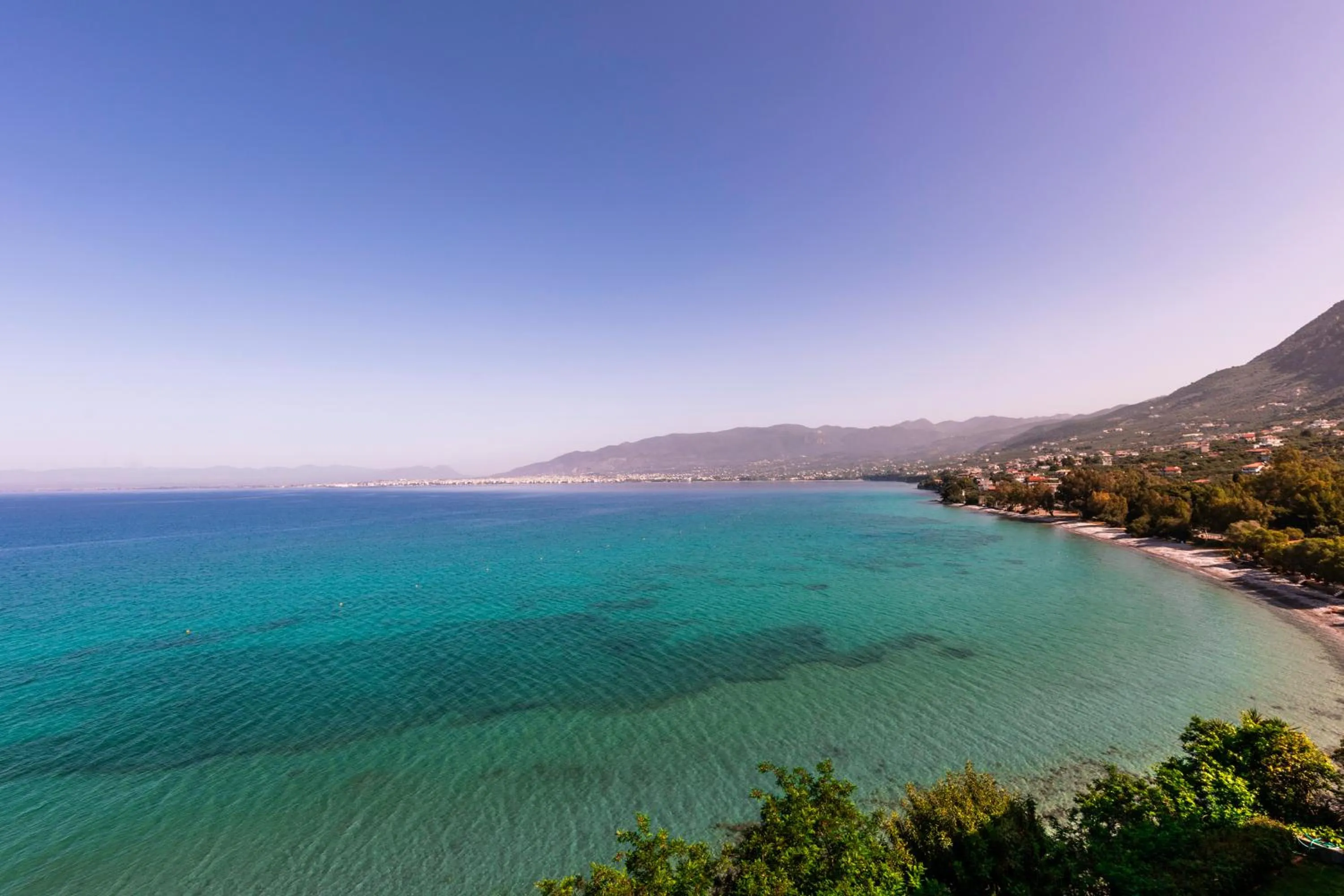 Natural landscape in Messinian Bay