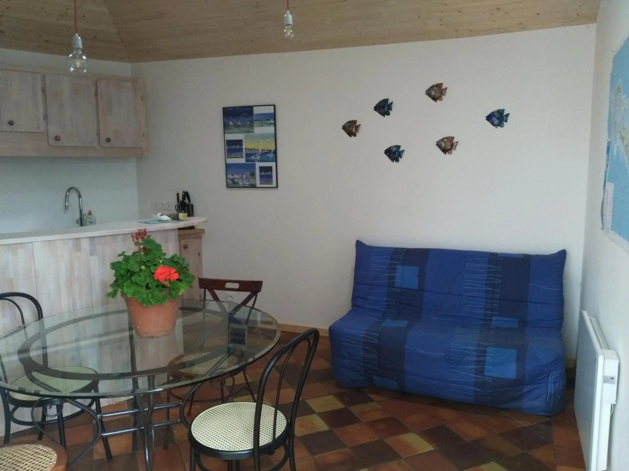 Living room in Les Chênes Bleus