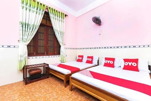 Bed in HOANG ANH HOTEL