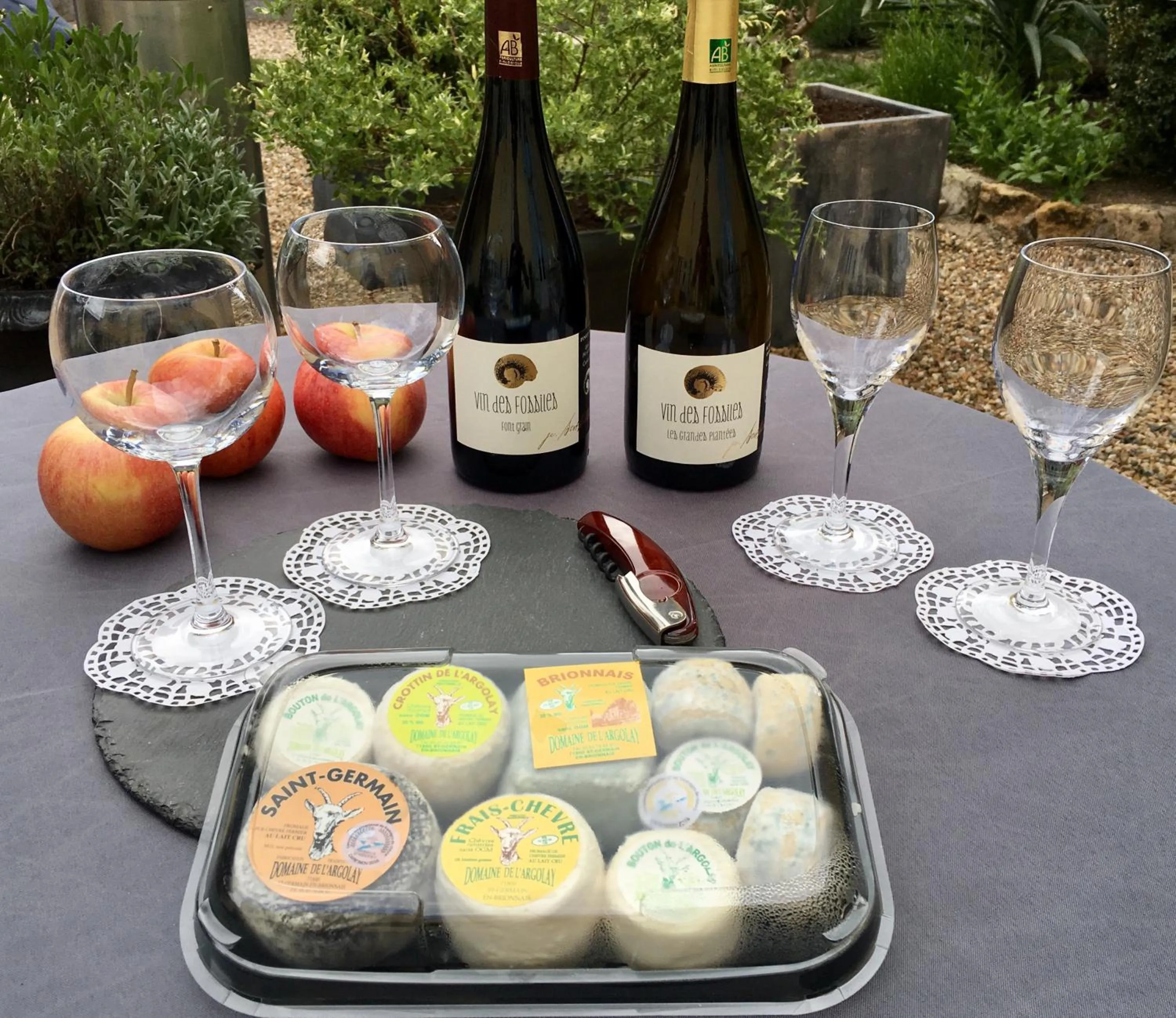 On-site shops in Chambres d'Hôte Le Clos de L'Argolay