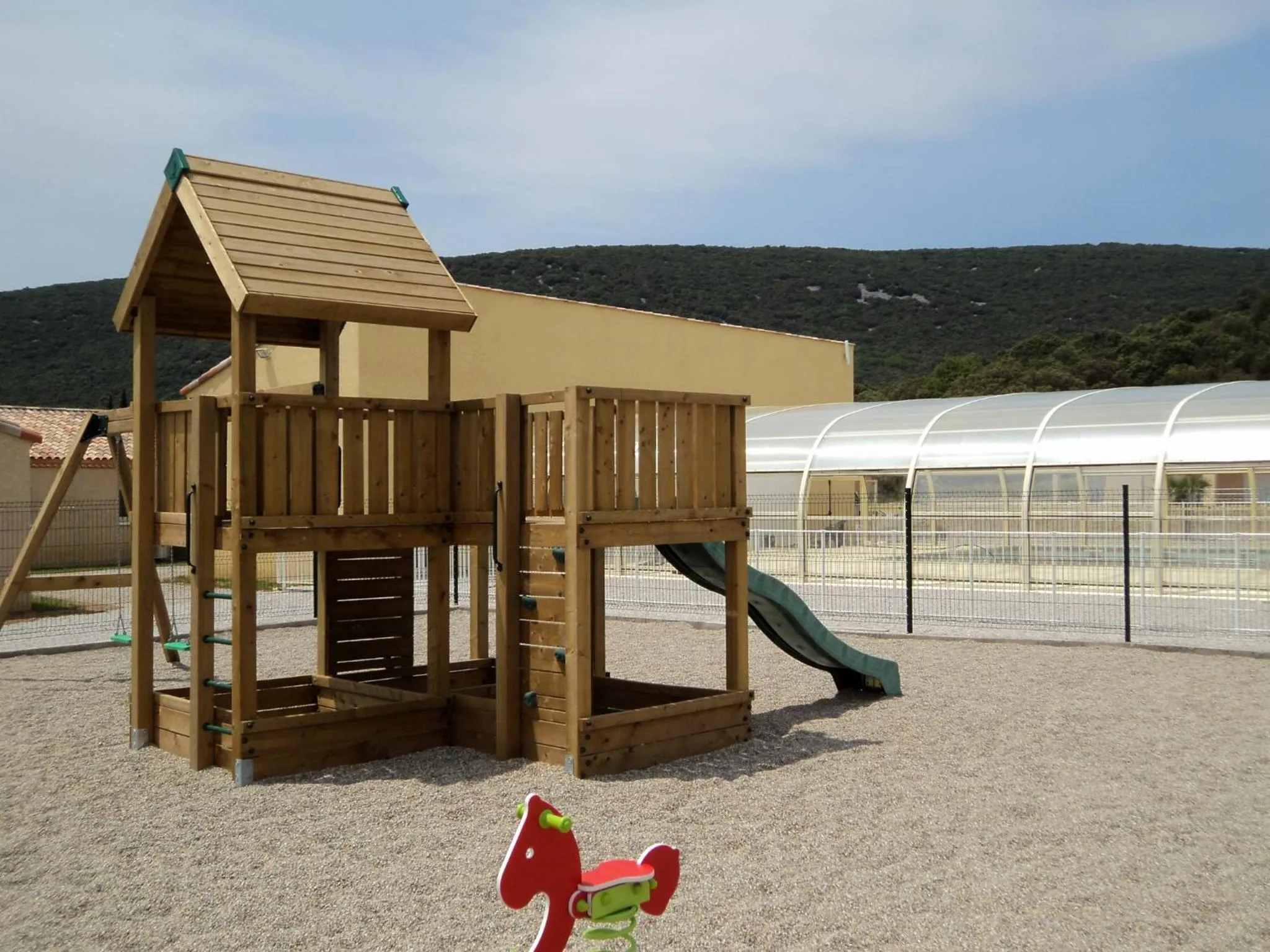 Children play ground in Park & Suites Village Gorges de l'Hérault-Cévennes