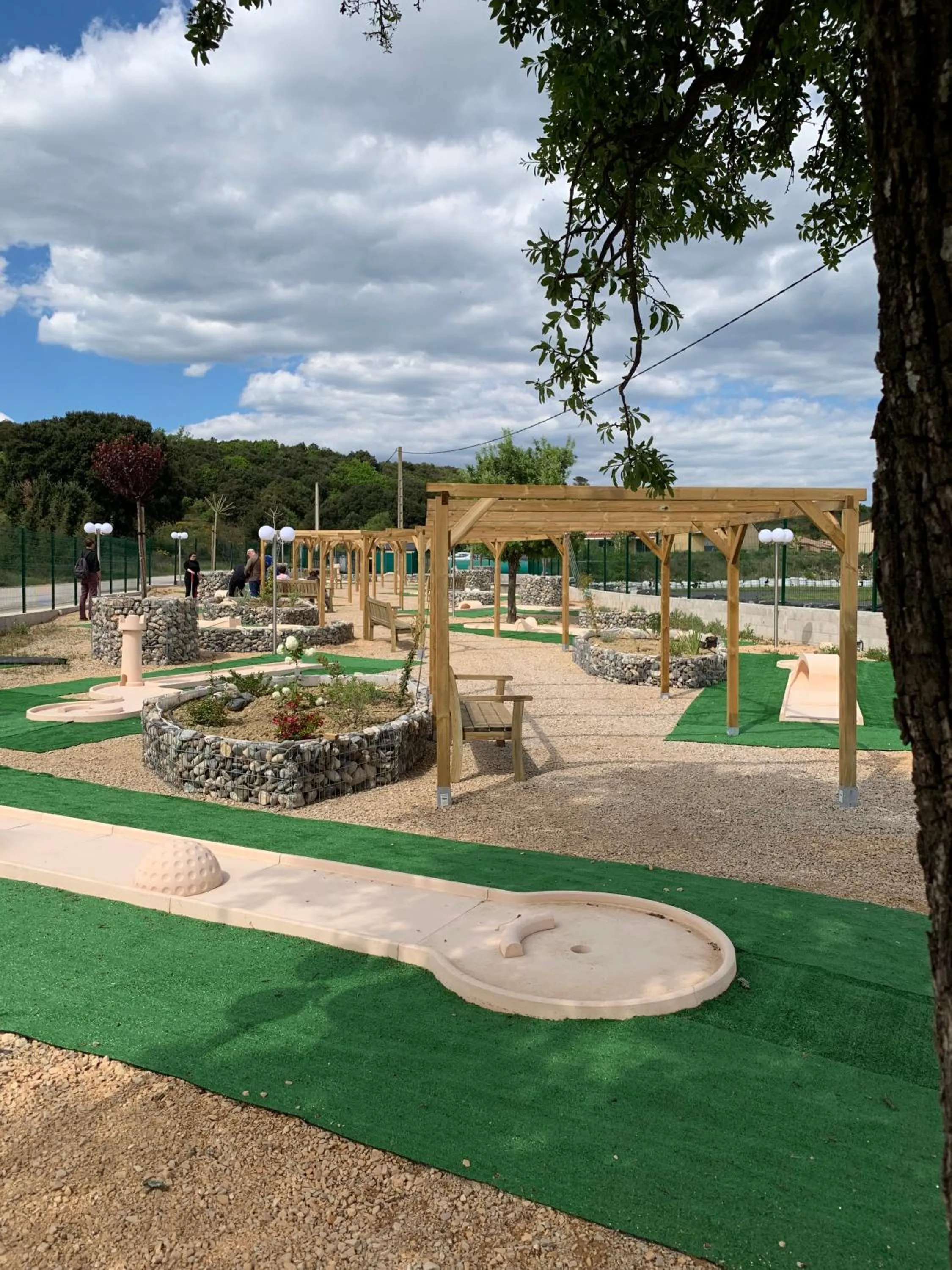 Minigolf in Park & Suites Village Gorges de l'Hérault-Cévennes