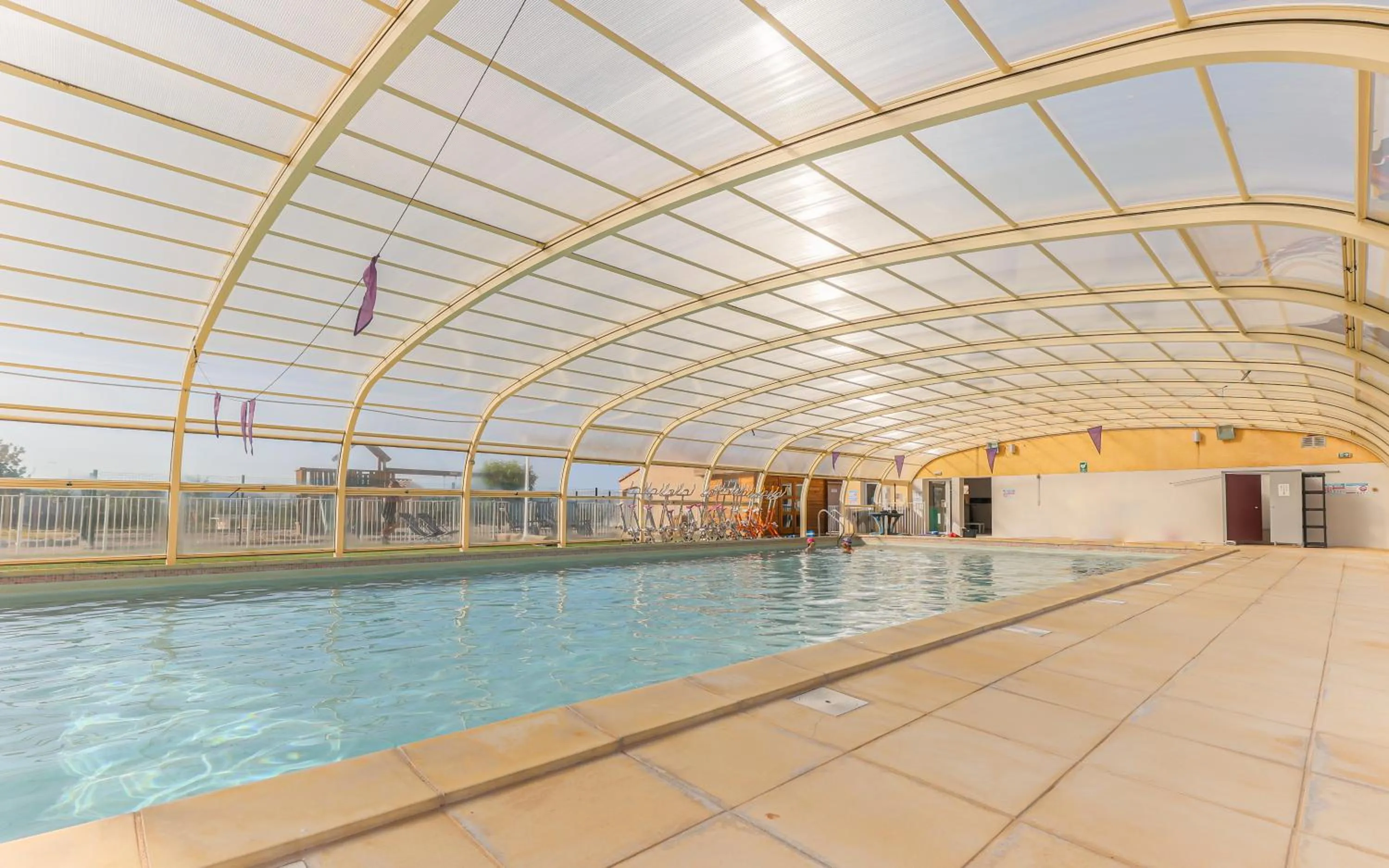 Pool view in Park & Suites Village Gorges de l'Hérault-Cévennes