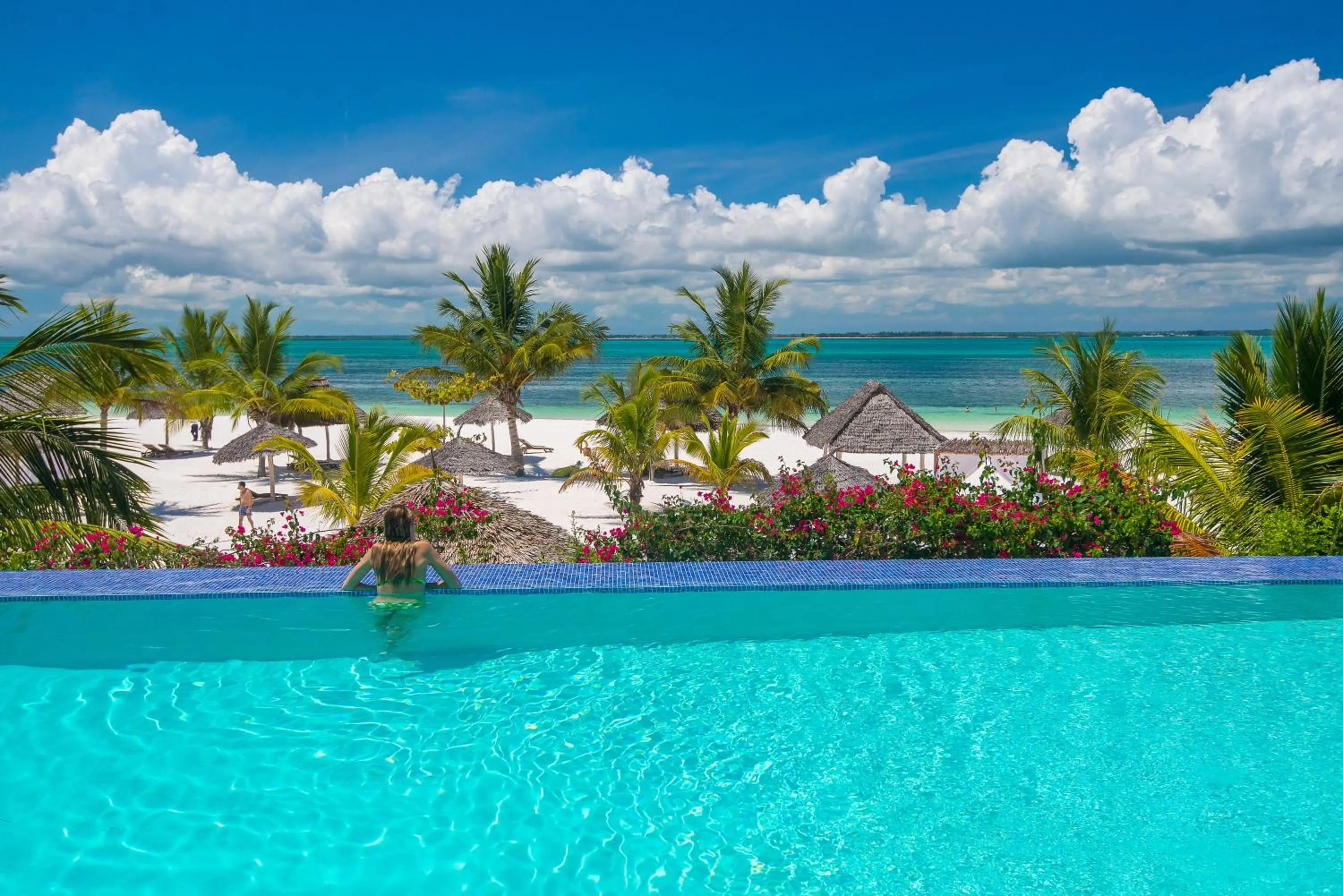 Swimming pool in Konokono Beach Resort and Isaraya Luxury Overwater Villas