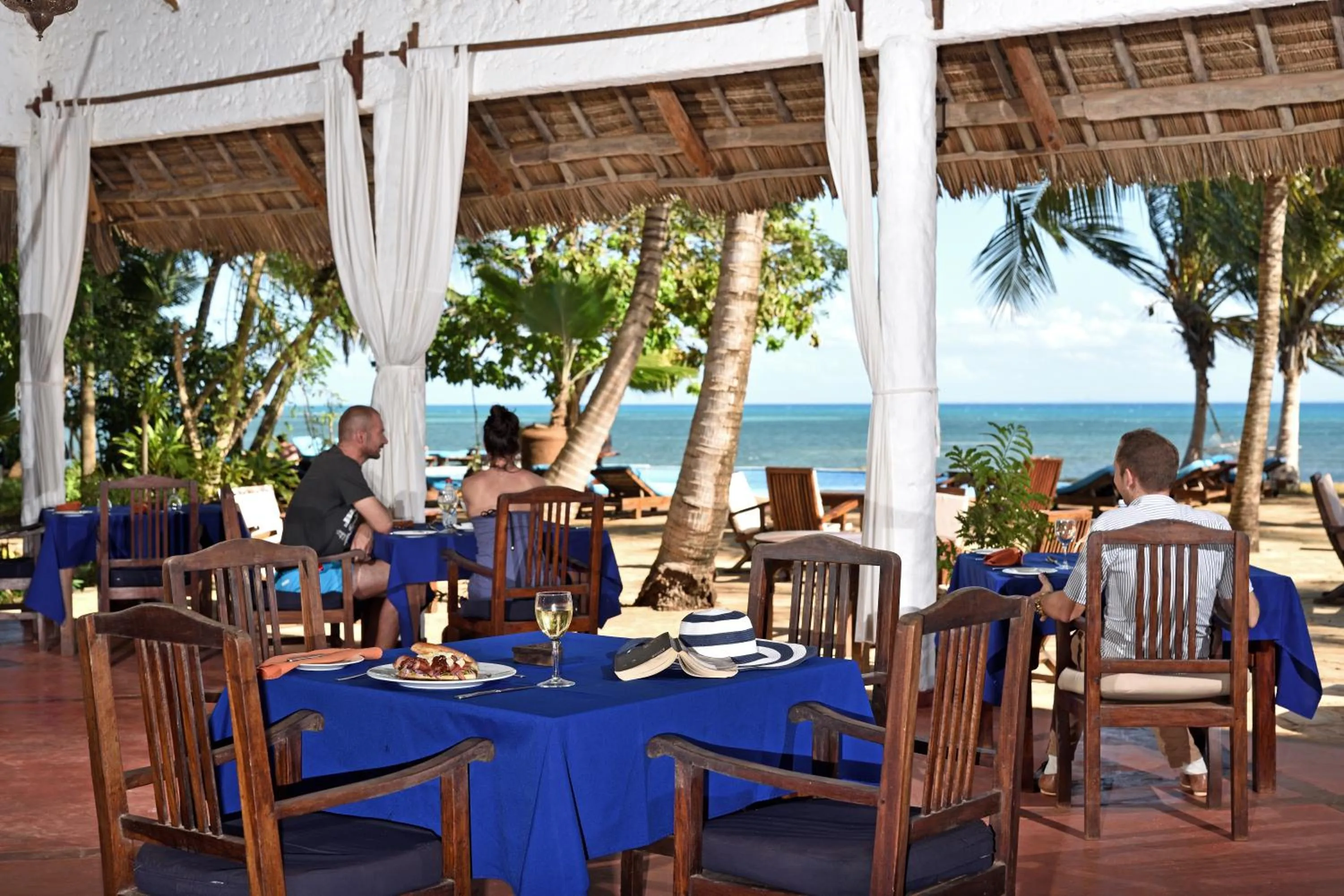 Restaurant/places to eat in Fumba Beach Lodge