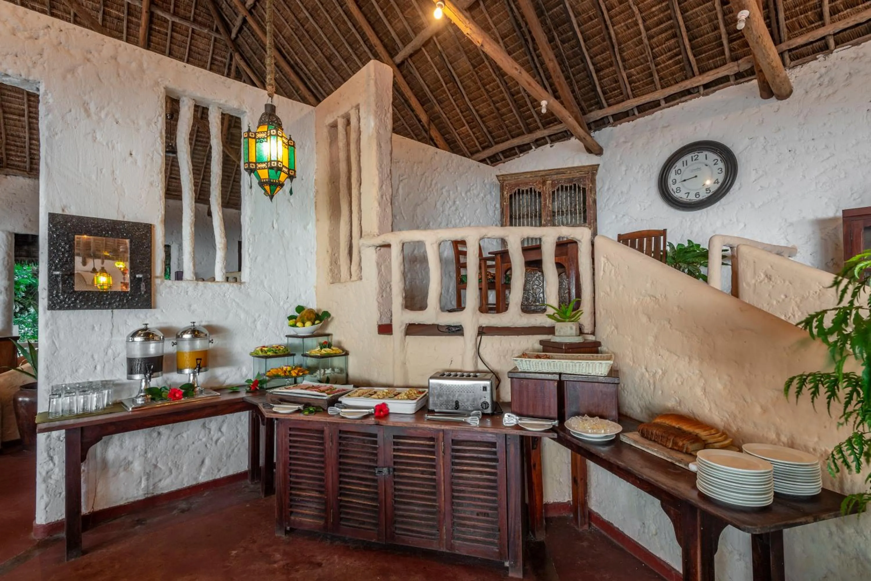 Breakfast in Fumba Beach Lodge