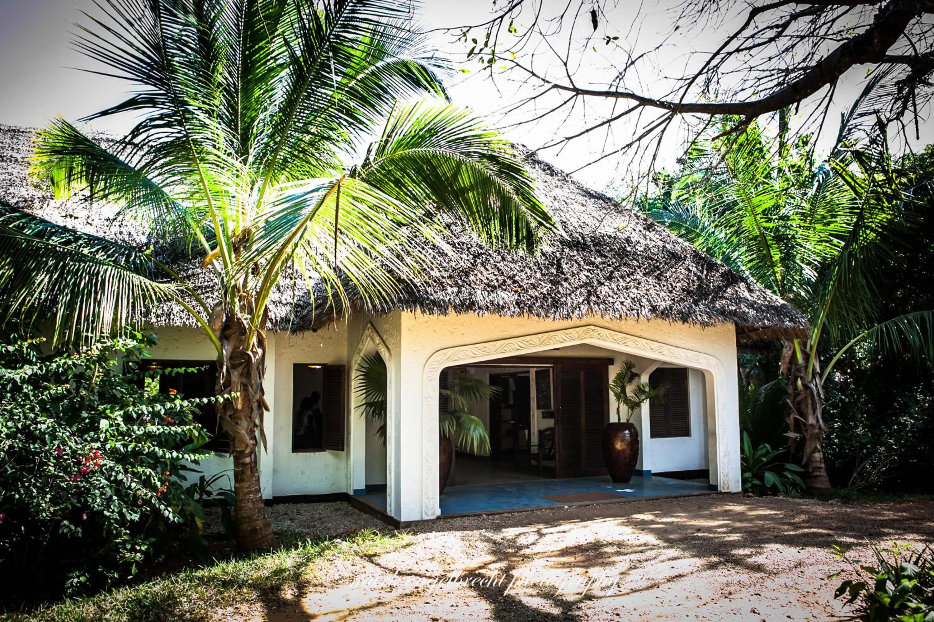 Property building in Fumba Beach Lodge